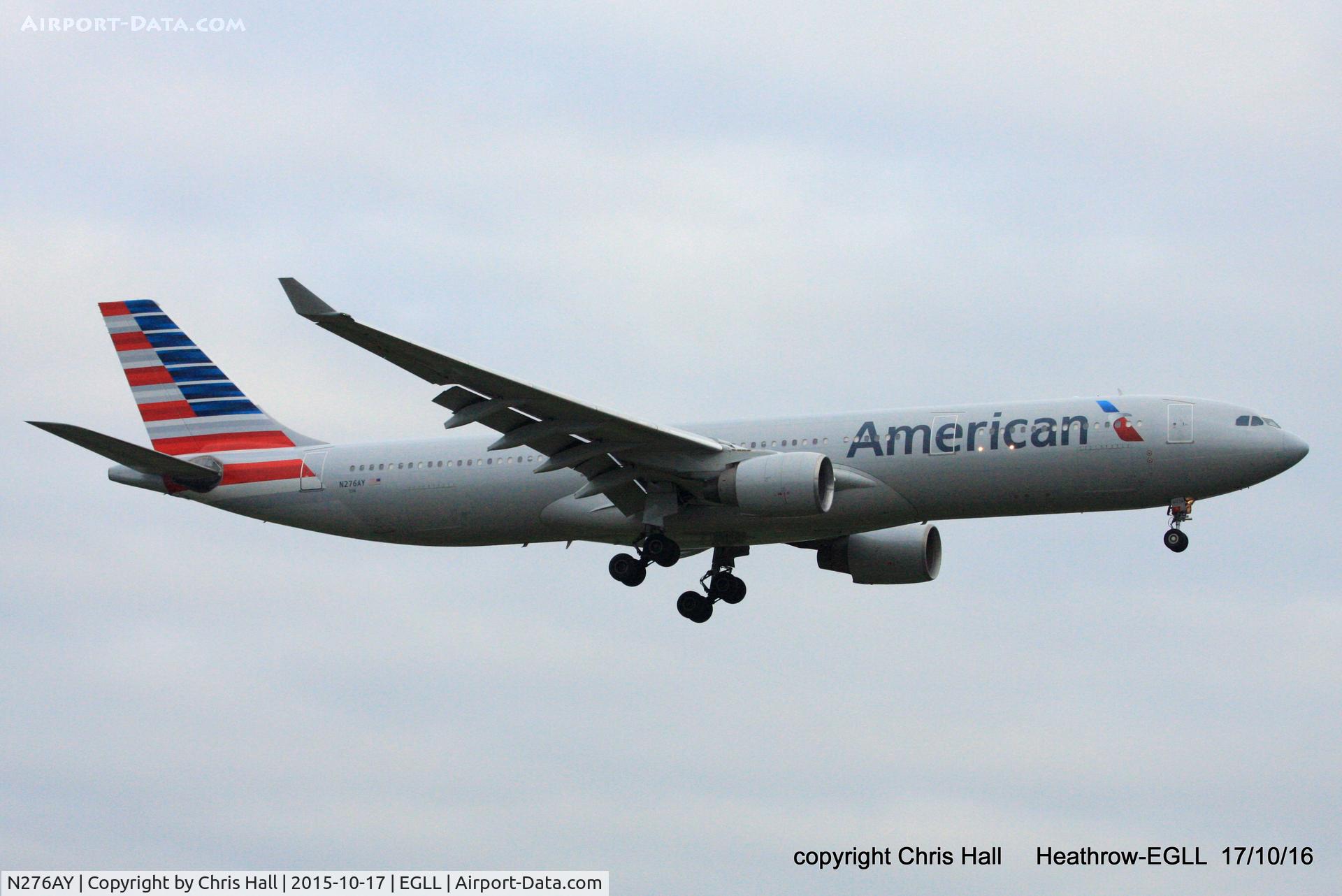 N276AY, 2000 Airbus A330-323 C/N 375, American Airlines