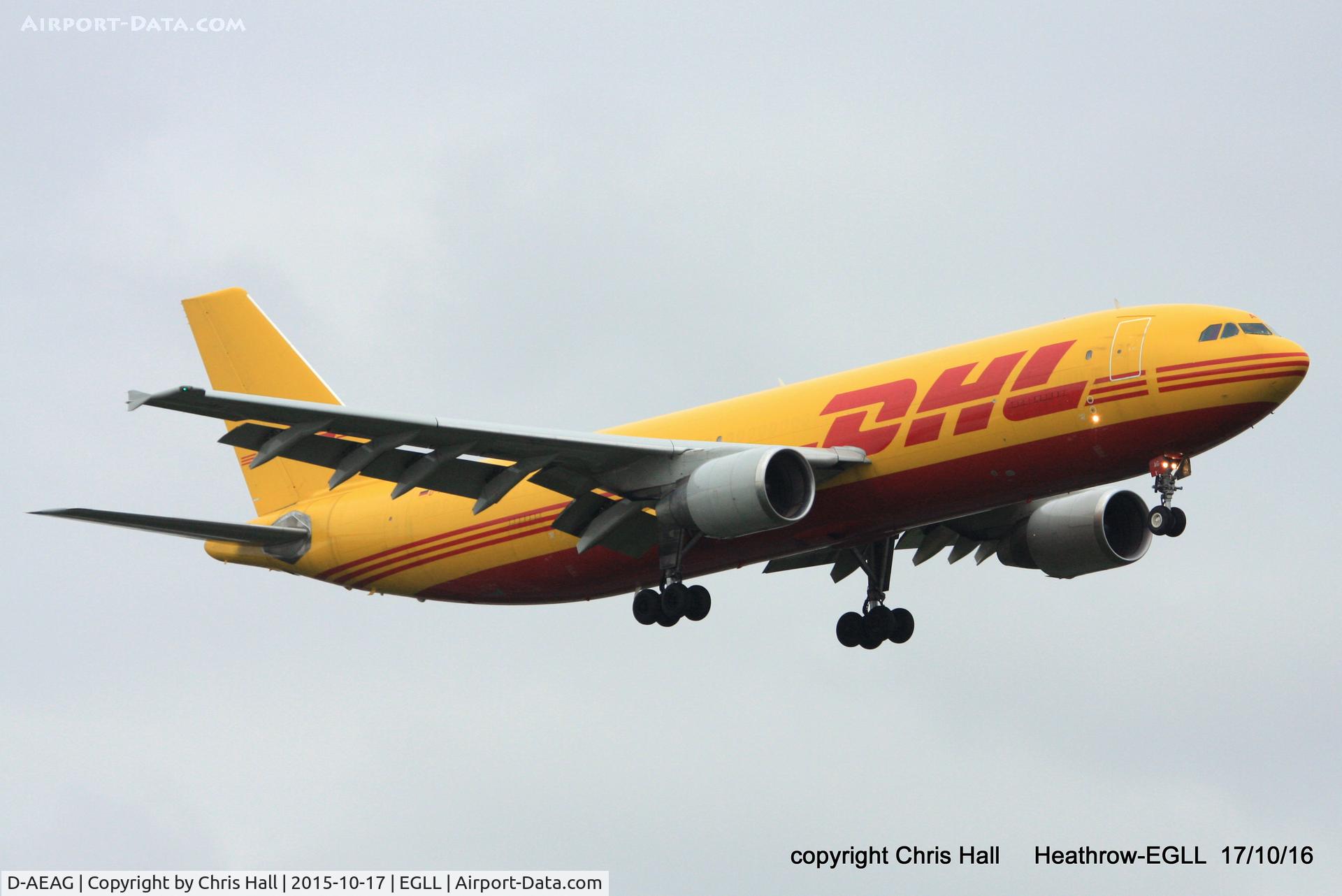 D-AEAG, 1991 Airbus A300B4-622R(F) C/N 621, DHL
