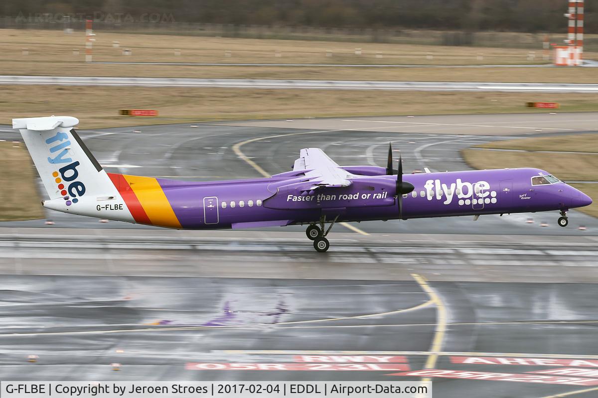 G-FLBE, 2009 De Havilland Canada DHC-8-402Q Dash 8 C/N 4261, dusseldorf