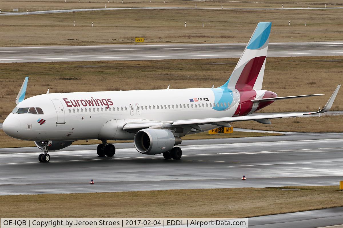 OE-IQB, 2016 Airbus A320-214 C/N 7012, dusseldorf