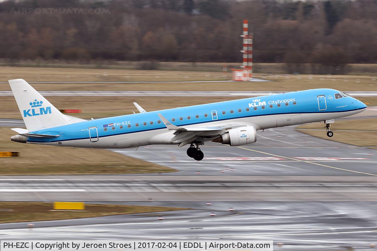 PH-EZC, 2008 Embraer 190LR (ERJ-190-100LR) C/N 19000250, dusseldorf