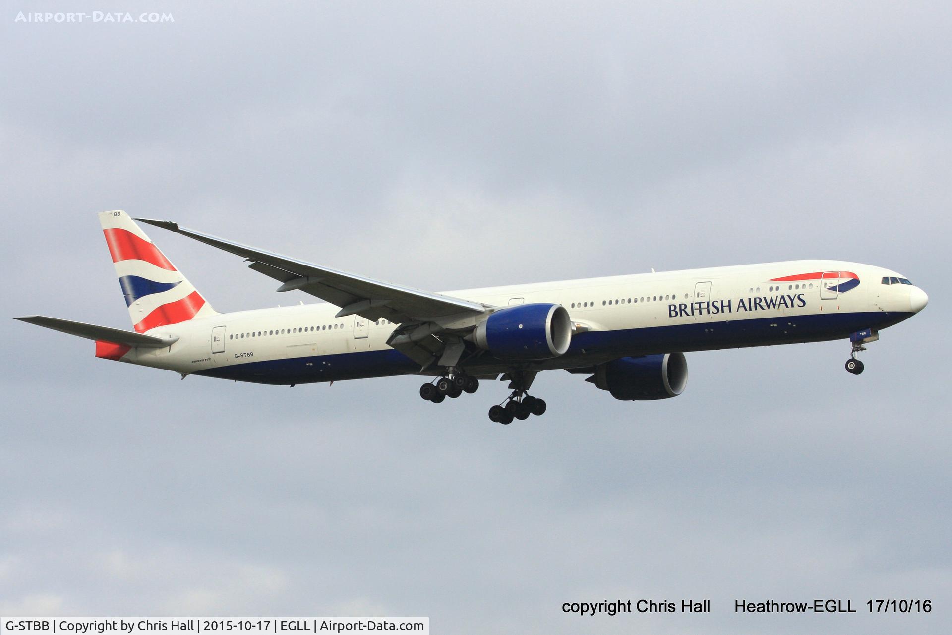 G-STBB, 2010 Boeing 777-36N/ER C/N 38286, British Airways