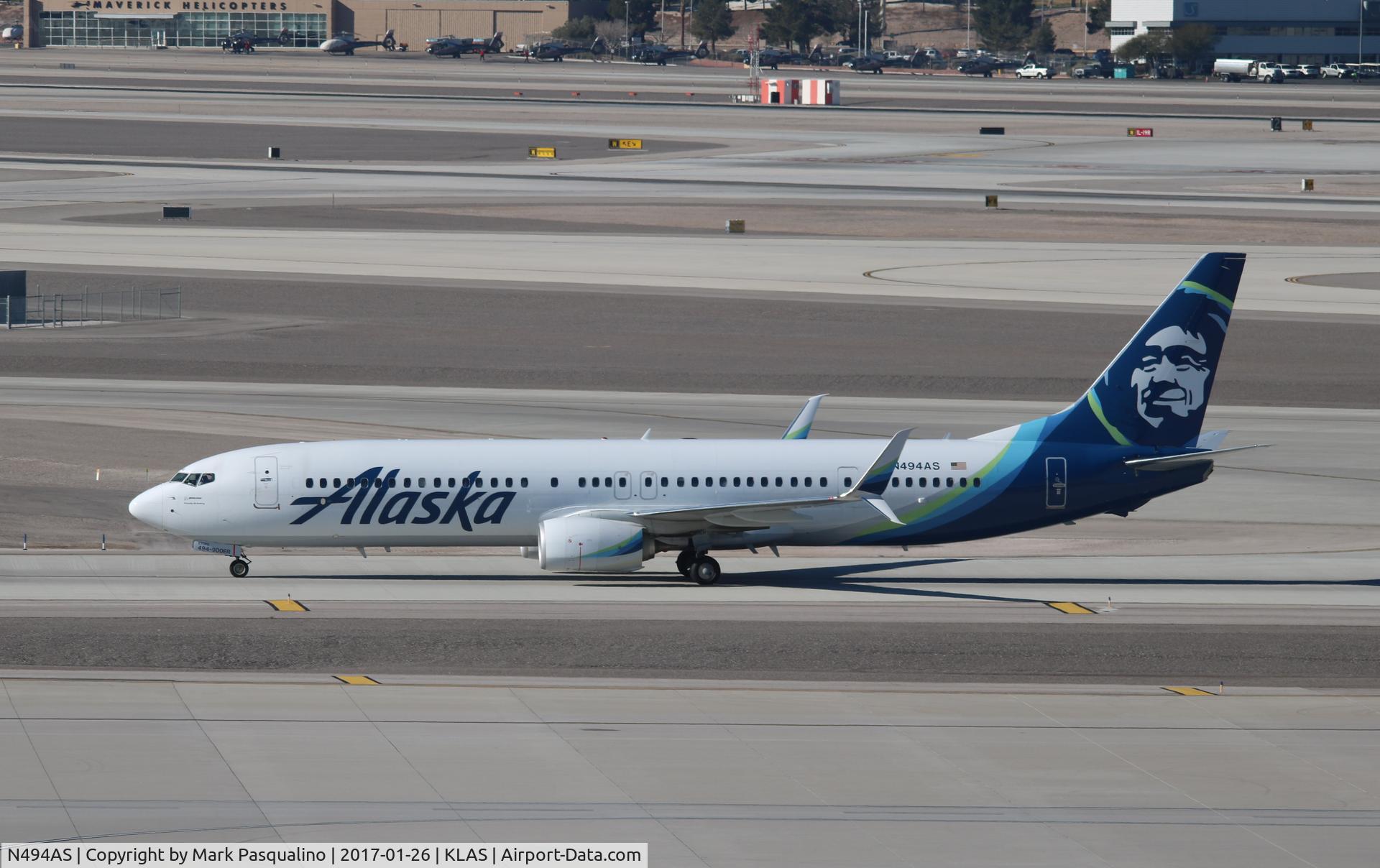 N494AS, 2016 Boeing 737-990/ER C/N 41729, Boeing 737-900ER