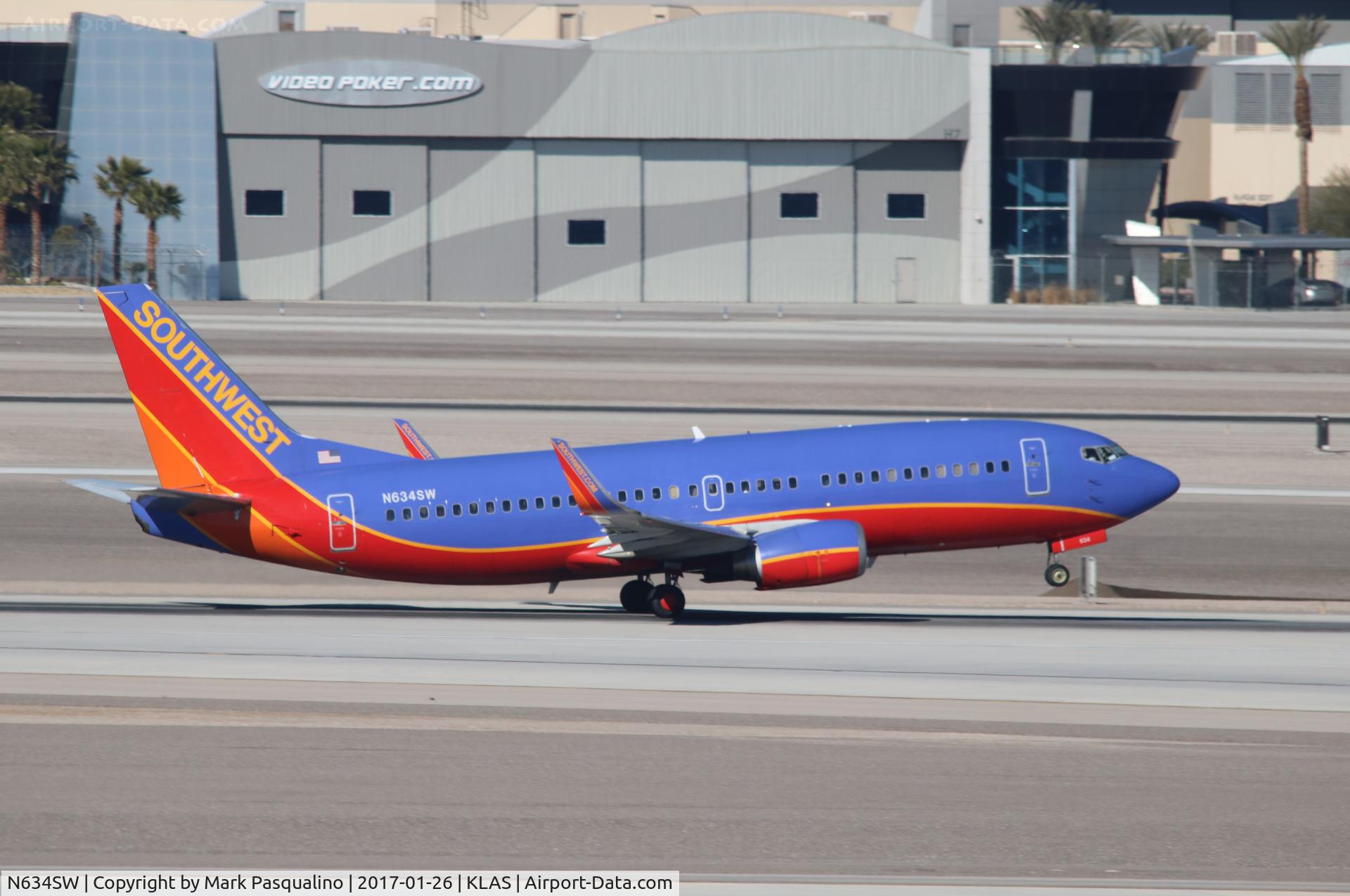 N634SW, 1996 Boeing 737-3H4 C/N 27937, Boeing 737-300