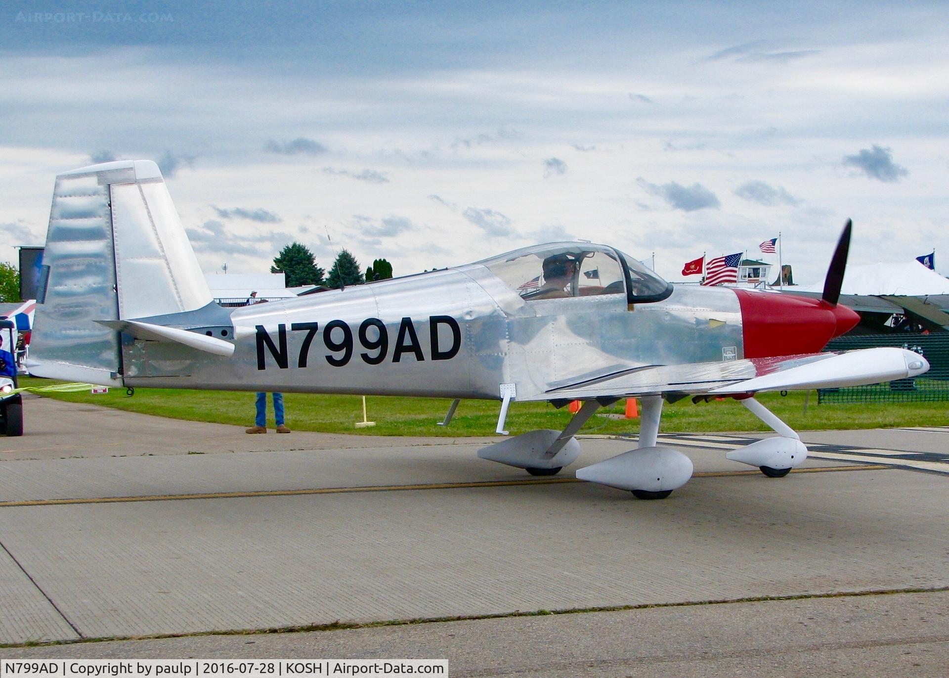 N799AD, Vans RV-9A C/N 90618, At Oshkosh.