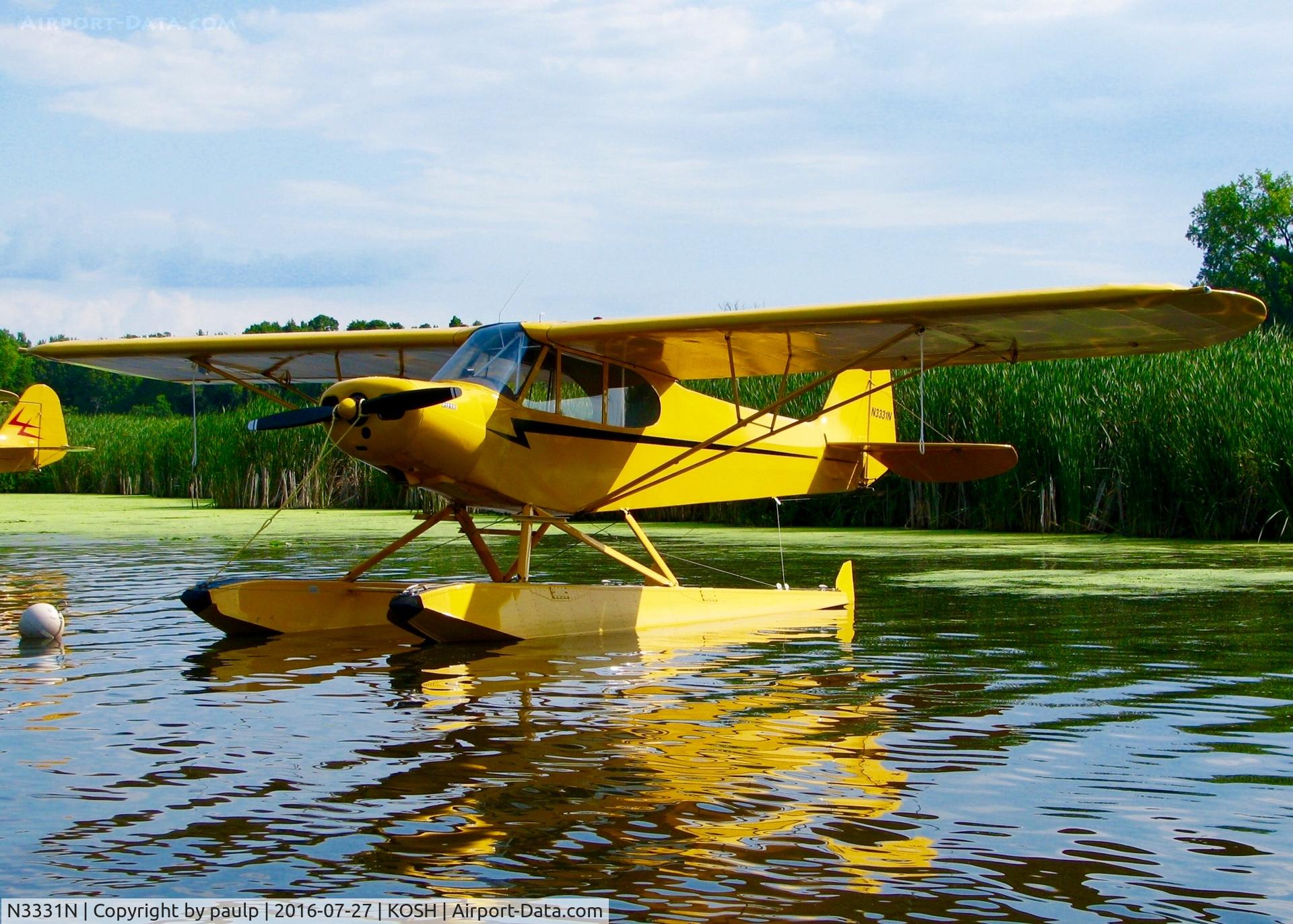 N3331N, 1946 Piper J3C-65 Cub C/N 22531, At Oshkosh.