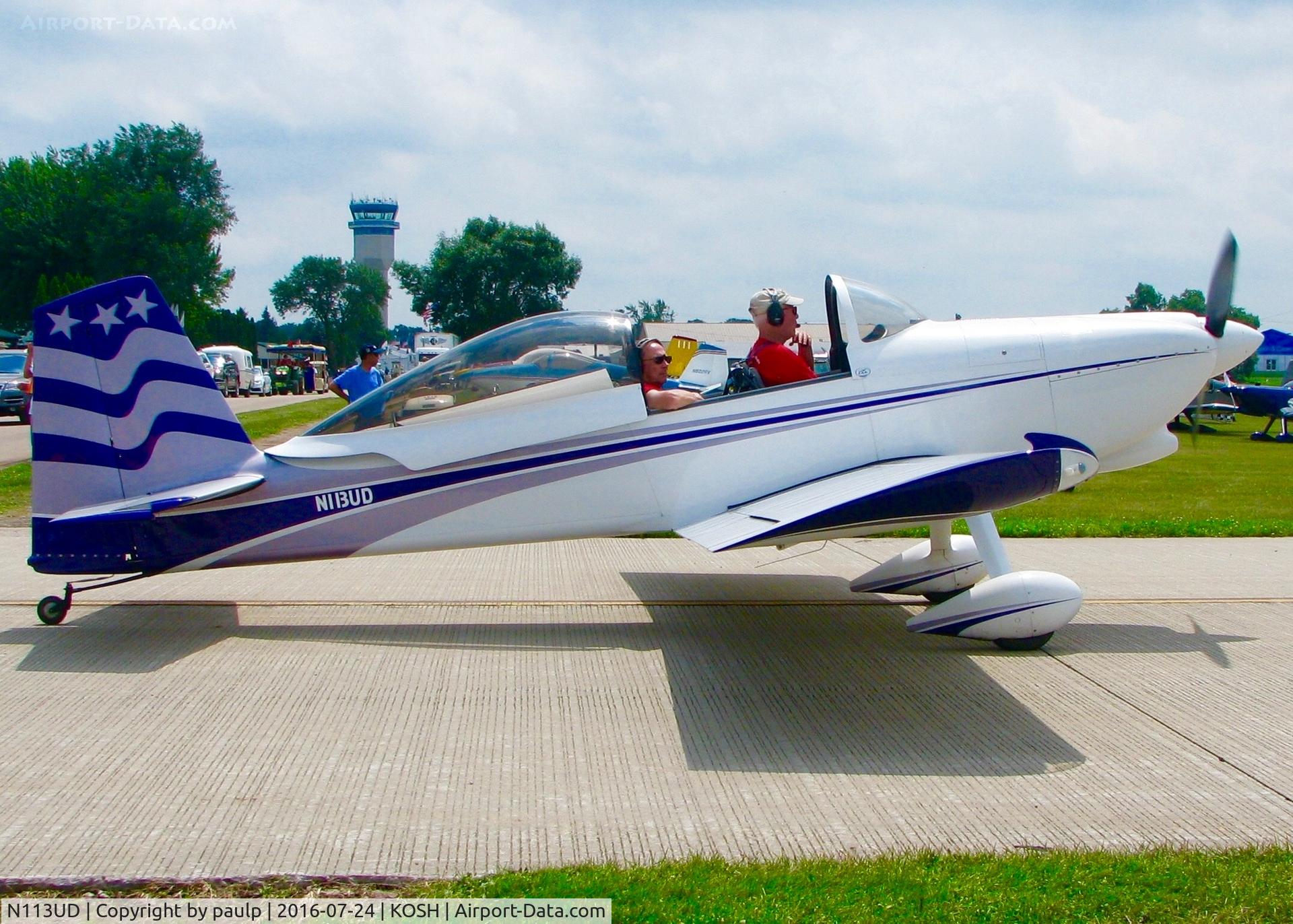 N113UD, 2002 Vans RV-8 C/N 80459, At Oshkosh.