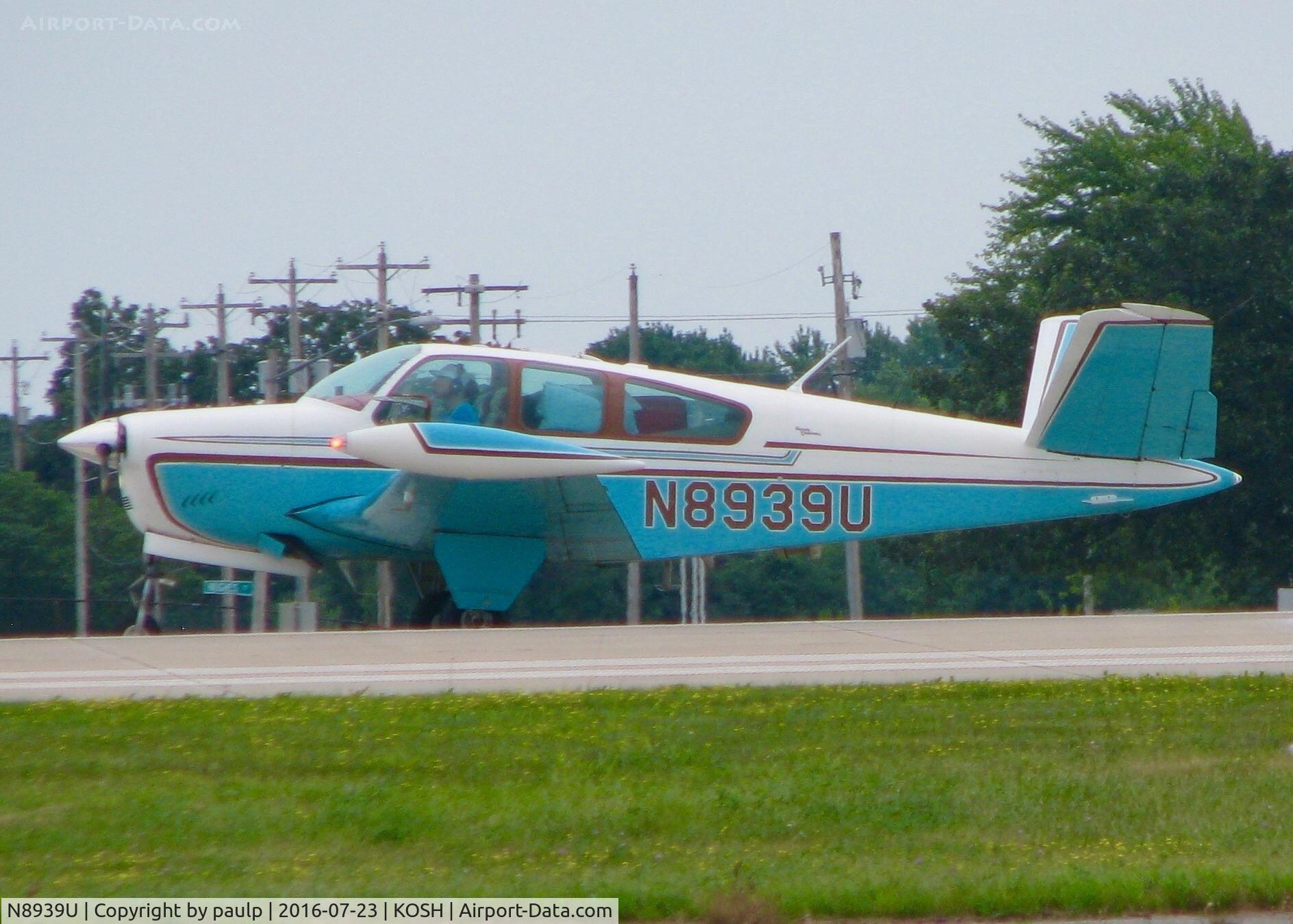 N8939U, 1965 Beech S35 Bonanza C/N D-7924, At Oshkosh.