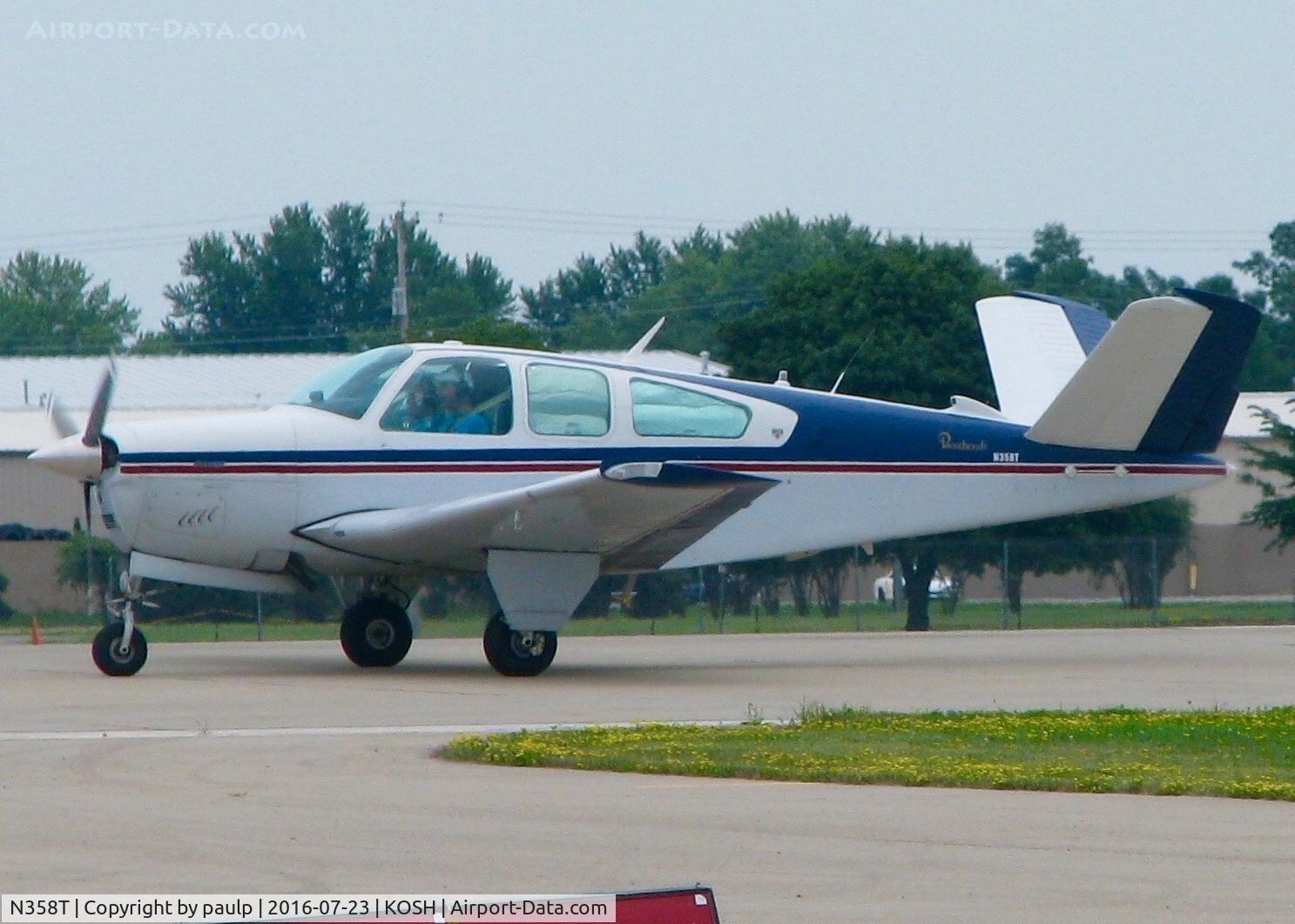 N358T, 1977 Beech V35B Bonanza Bonanza C/N D-9964, At Oshkosh.