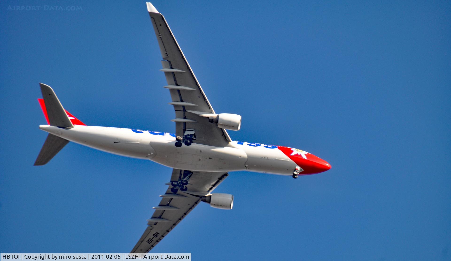 HB-IOI, 1996 Airbus A321-211 C/N 827, Edelweiss Air Airbus A321-111, Zurich Kloten International Airport