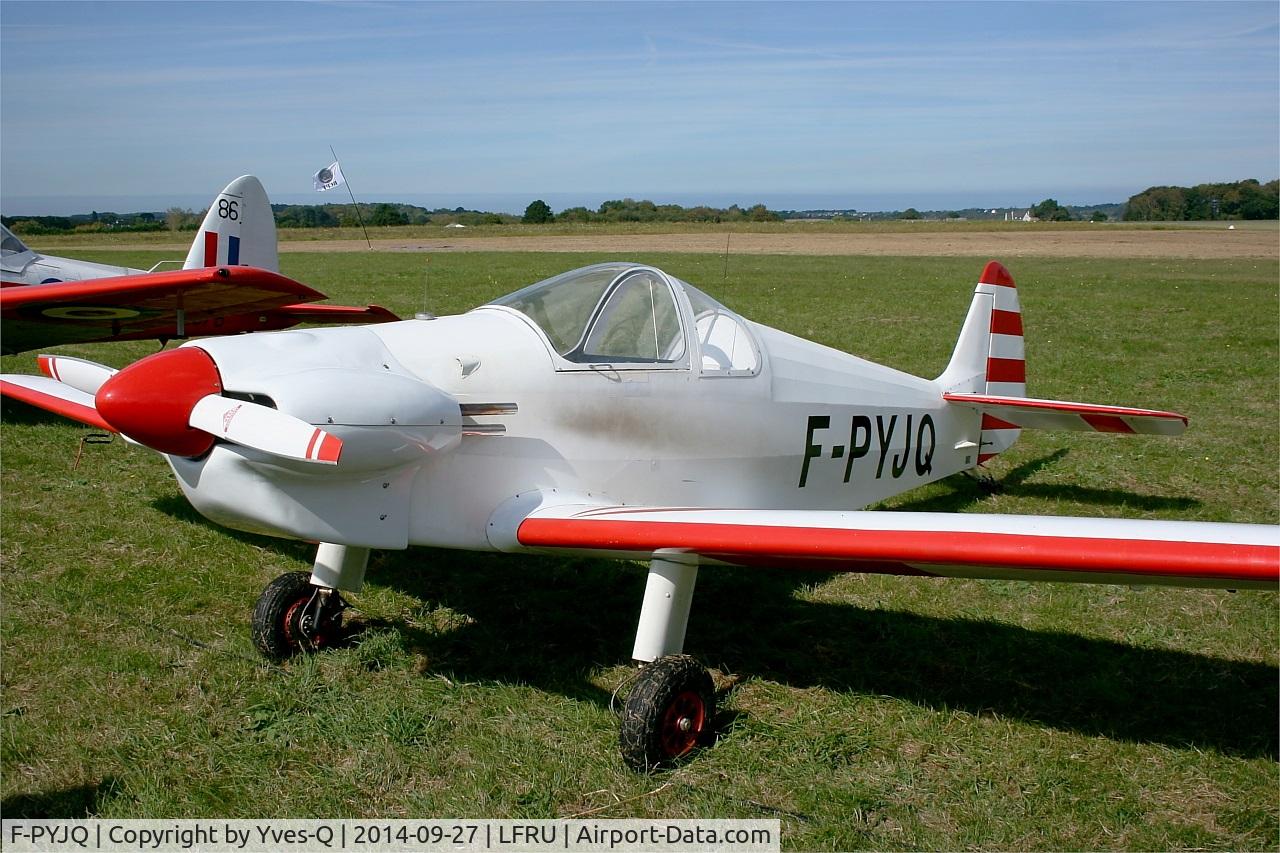 F-PYJQ, 1981 Nicollier HN-433 Menestrel C/N 02, Nicollier HN-433 Menestrel, Static display, Morlaix-Ploujean airport (LFRU-MXN) air show 2014