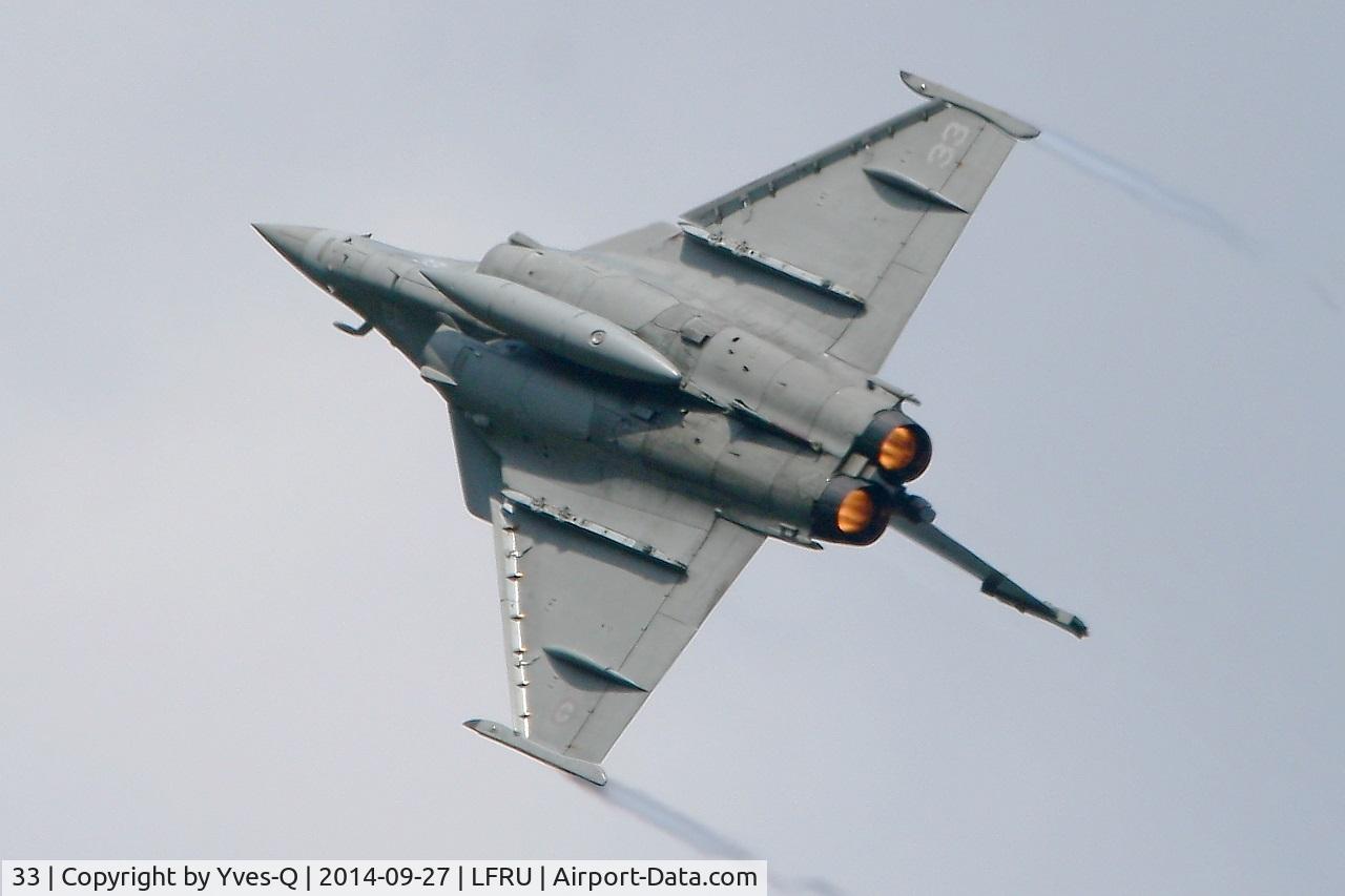 33, Dassault Rafale M C/N 33, Dassault Rafale M, On display, Morlaix-Ploujean airport (LFRU-MXN) air show 2014