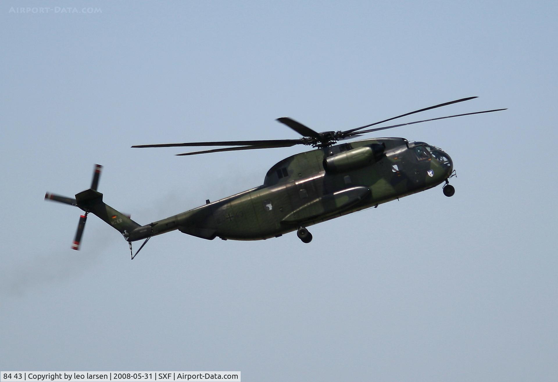 84 43, 1972 Sikorsky (VFW-Fokker) CH-53G C/N V65-041, Berlin Air Show 31.5.2008