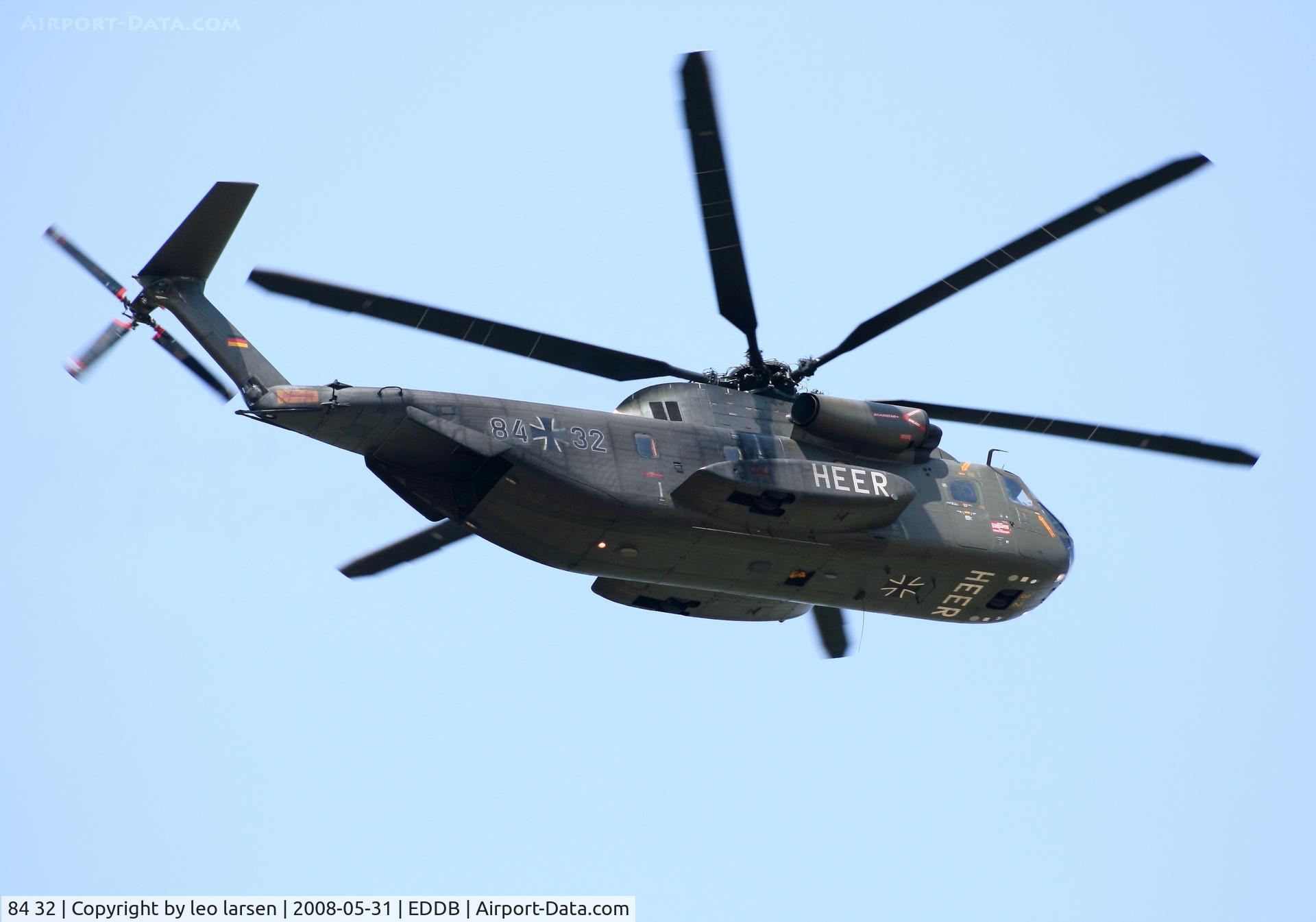 84 32, Sikorsky (VFW-Fokker) CH-53GS C/N V65-030, Berlin Air Show 31.5.2008