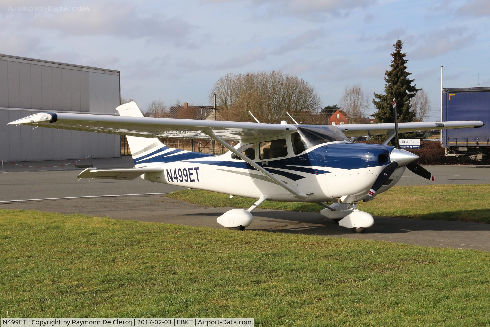 N499ET, 2006 Cessna 182T Skylane C/N 18281808, At Wevelgem Airport.