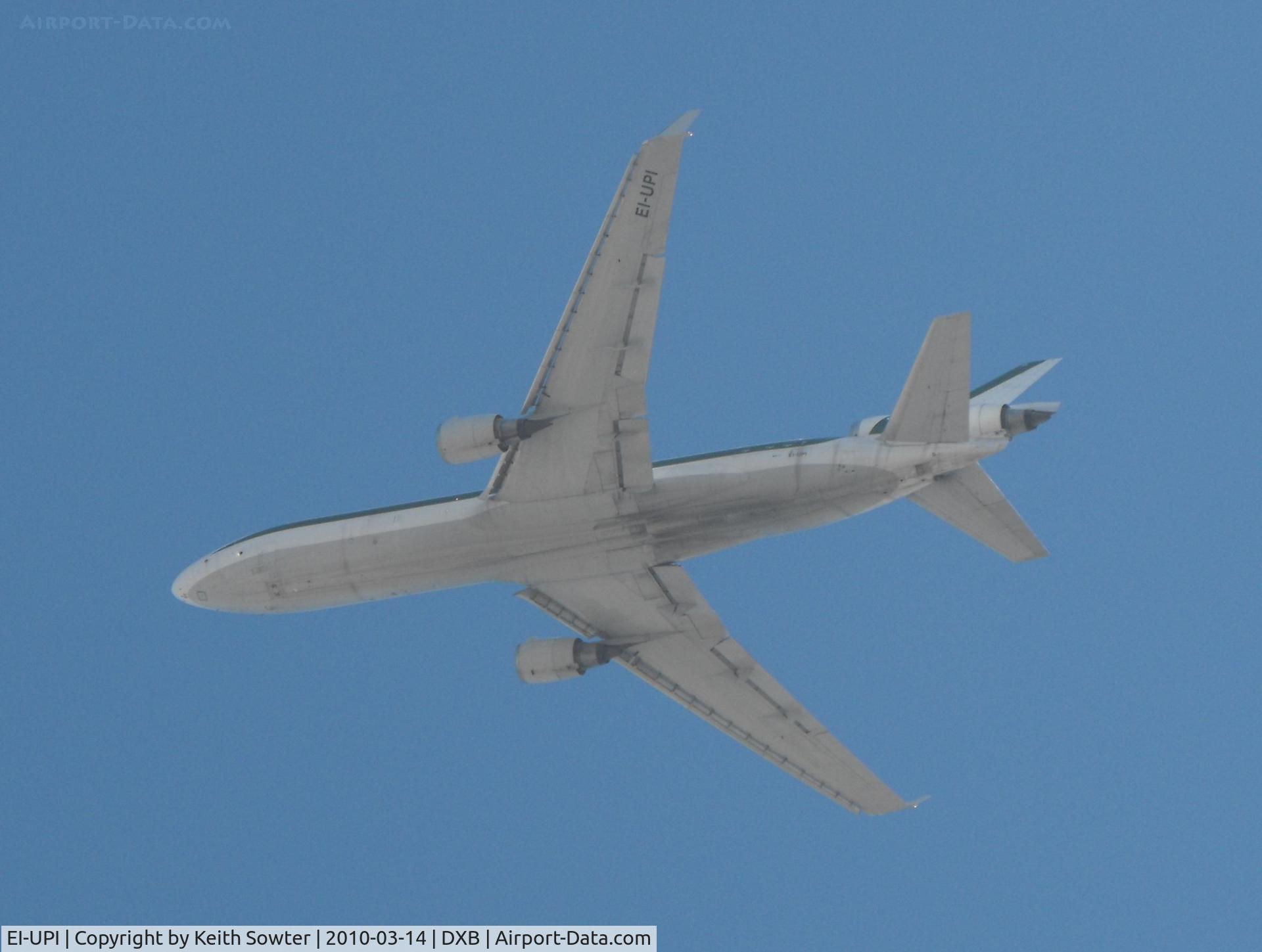 EI-UPI, McDonnell Douglas MD-11C C/N 48428, On departure