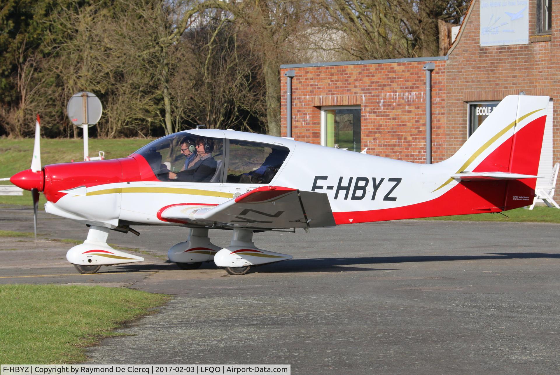 F-HBYZ, 2008 Robin DR-400-140B Major C/N 2649, Apex EcoFlyer 2.0.