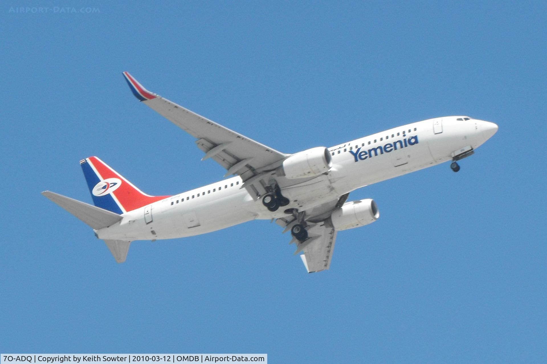 7O-ADQ, 2007 Boeing 737-8Q8 C/N 30730, Long finals