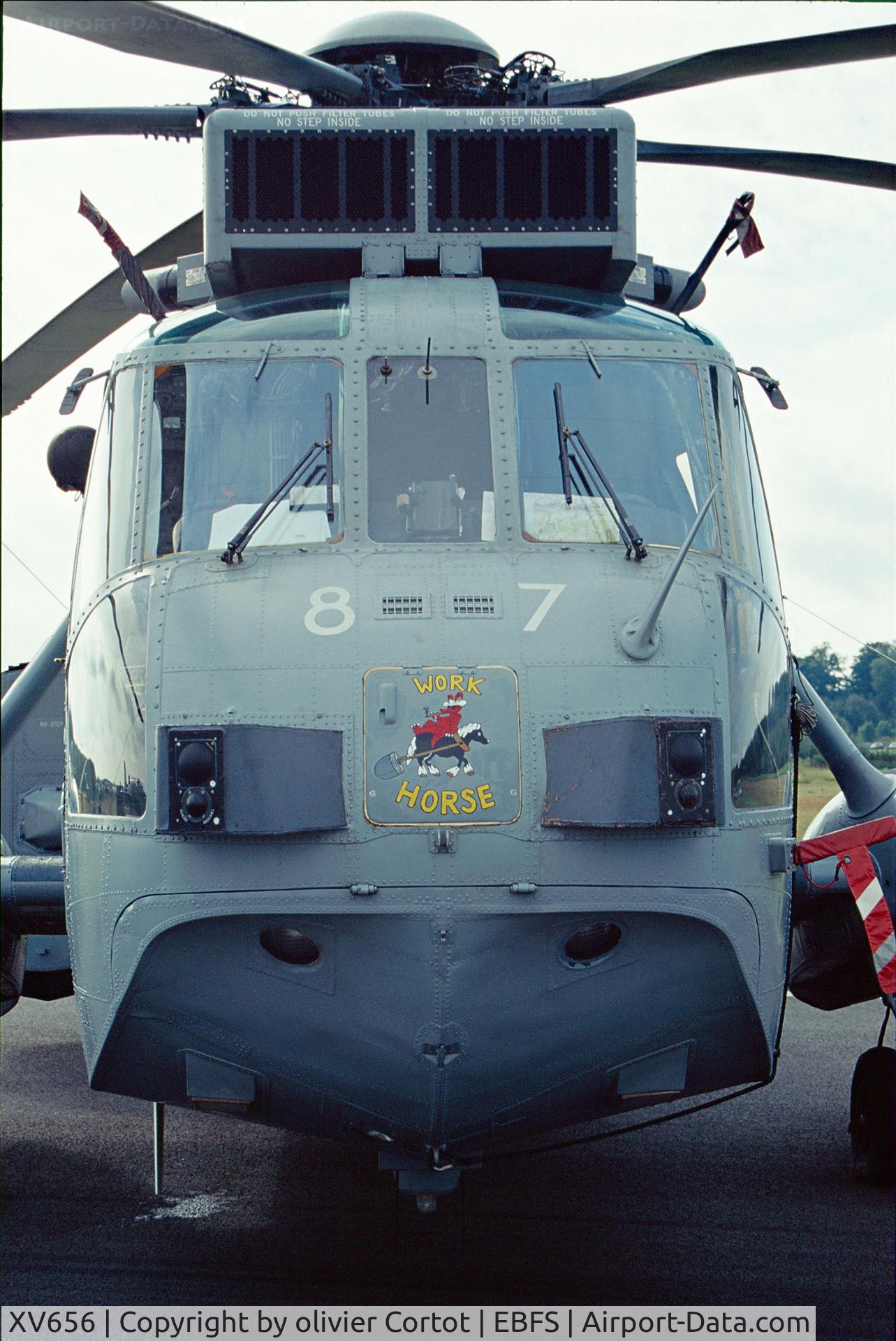 XV656, 1969 Westland Sea King ASaC.7 C/N WA644, note the little 