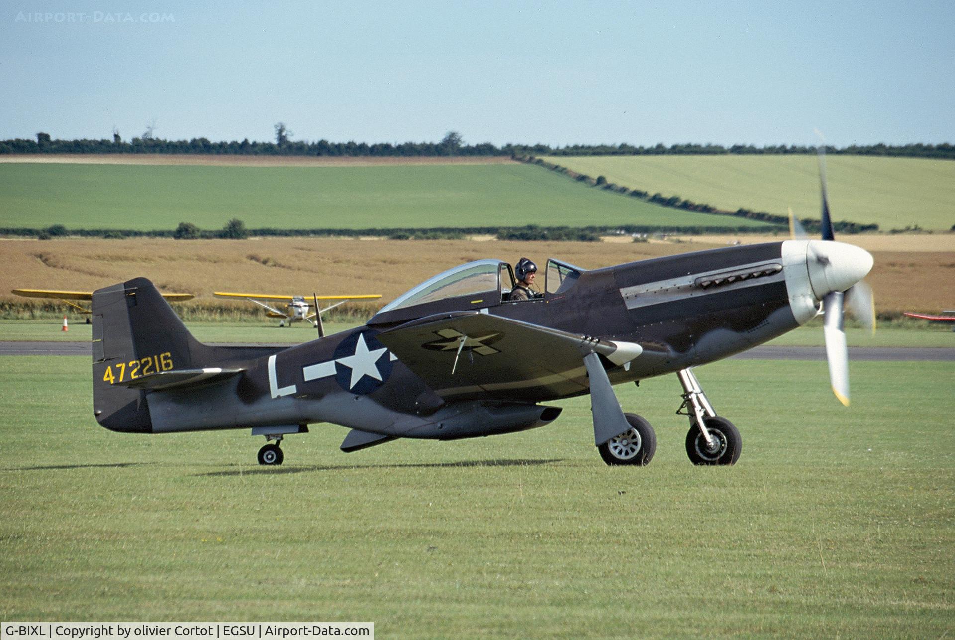 G-BIXL, 1944 North American P-51D Mustang C/N 122-38675, Duxford airshow 1999