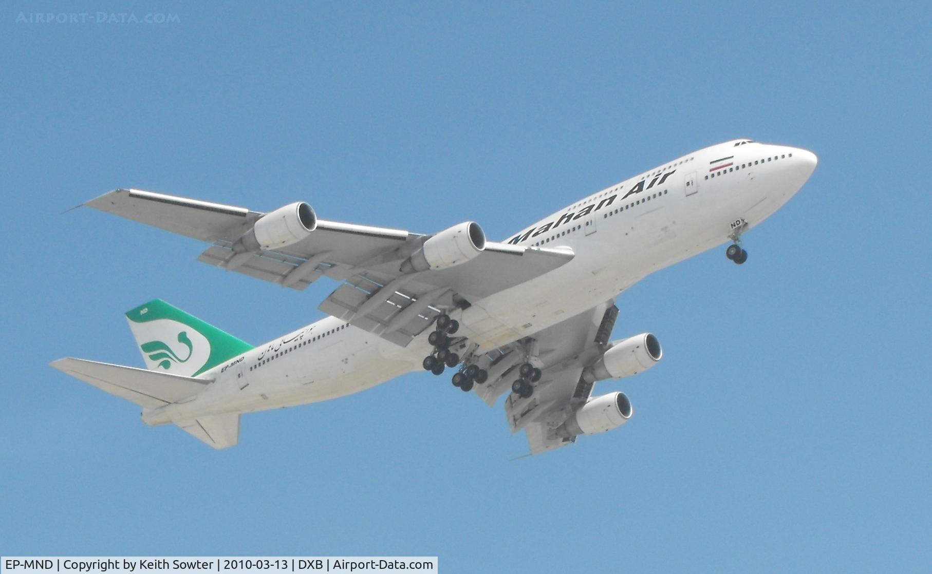 EP-MND, 1986 Boeing 747-3B3M C/N 23413, Long finals