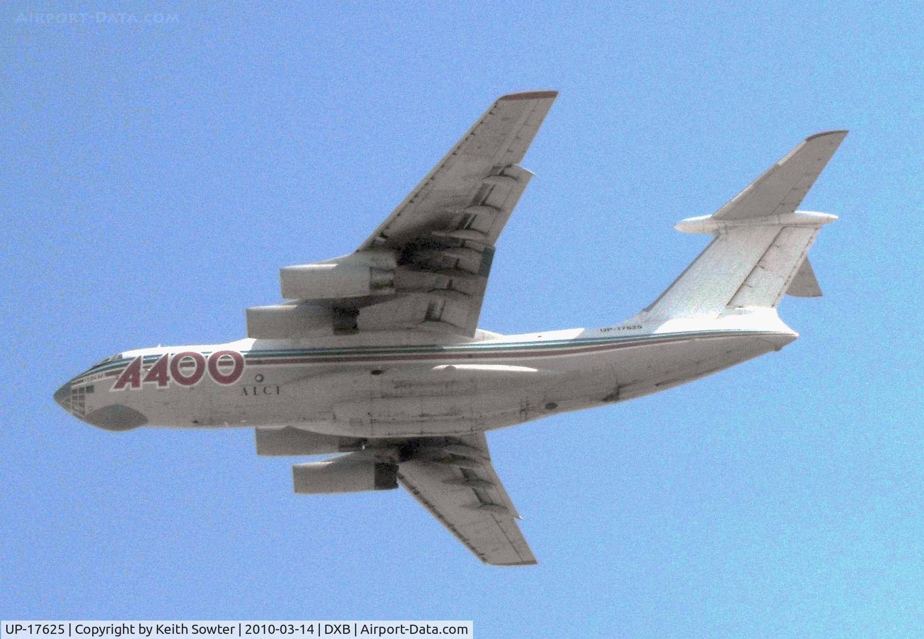 UP-17625, 1983 Ilyushin Il-76TD C/N 0033446350, On departure