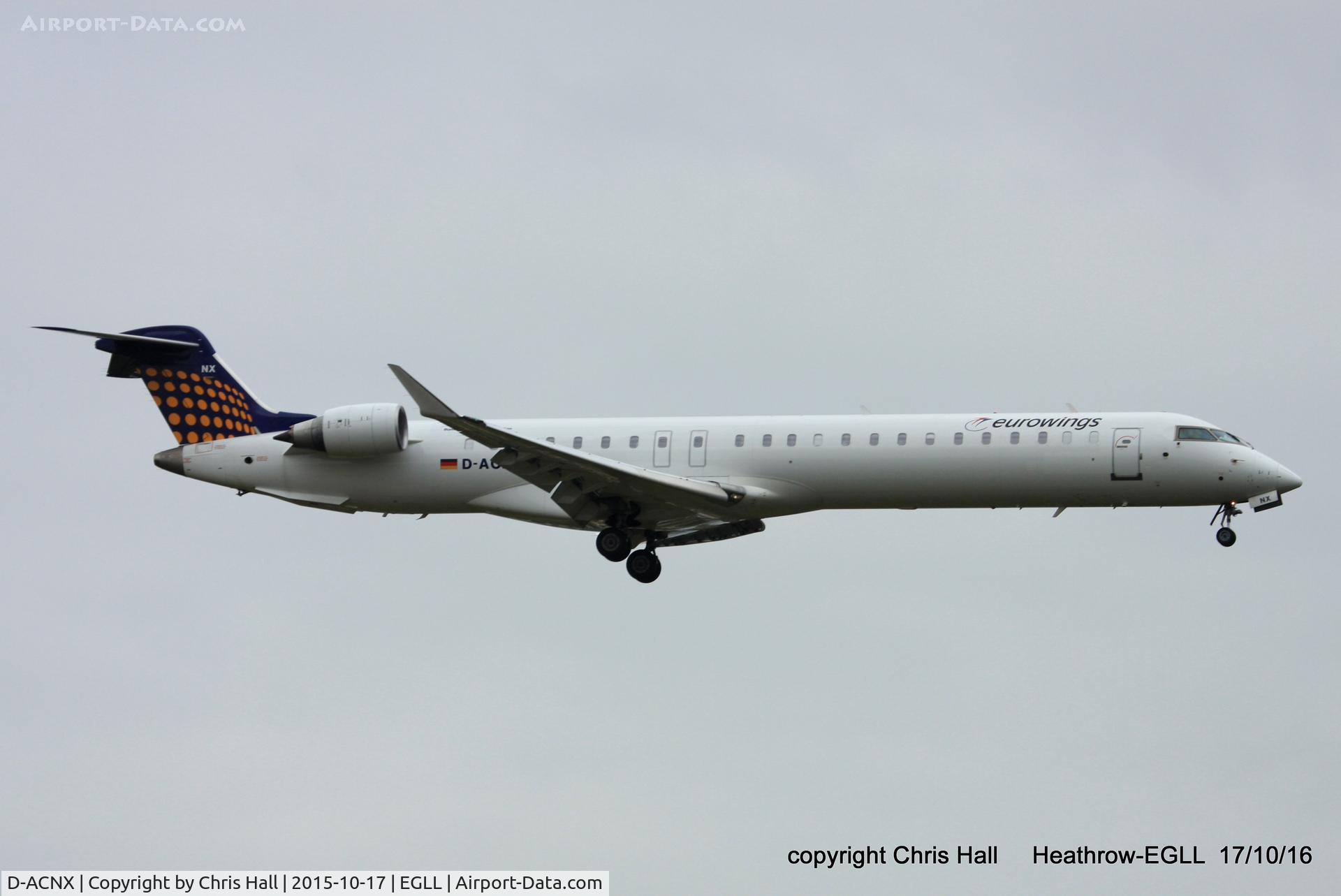 D-ACNX, 2011 Bombardier CRJ-900 NG (CL-600-2D24) C/N 15270, Eurowings