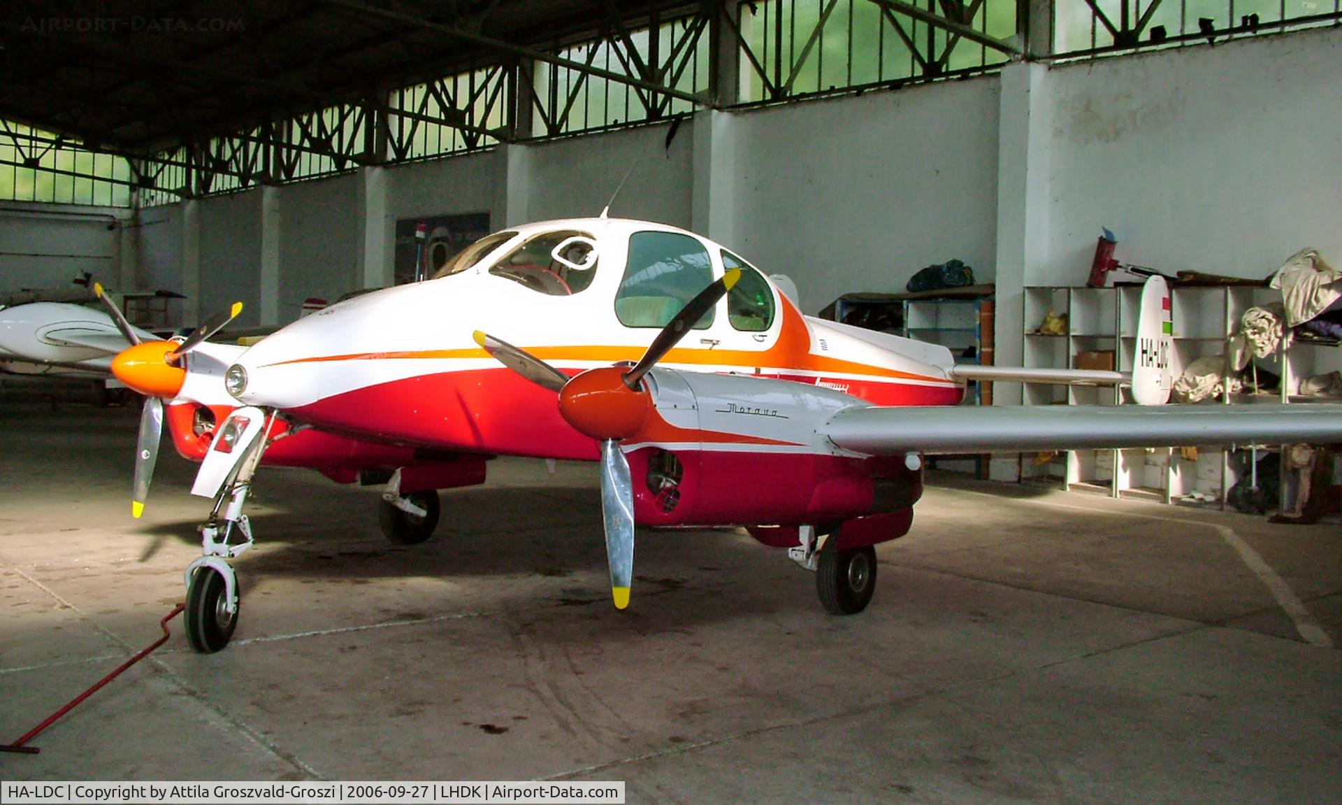 HA-LDC, 1962 Let L-200D Morava C/N 171130, Dunakeszi Airport, Hungary