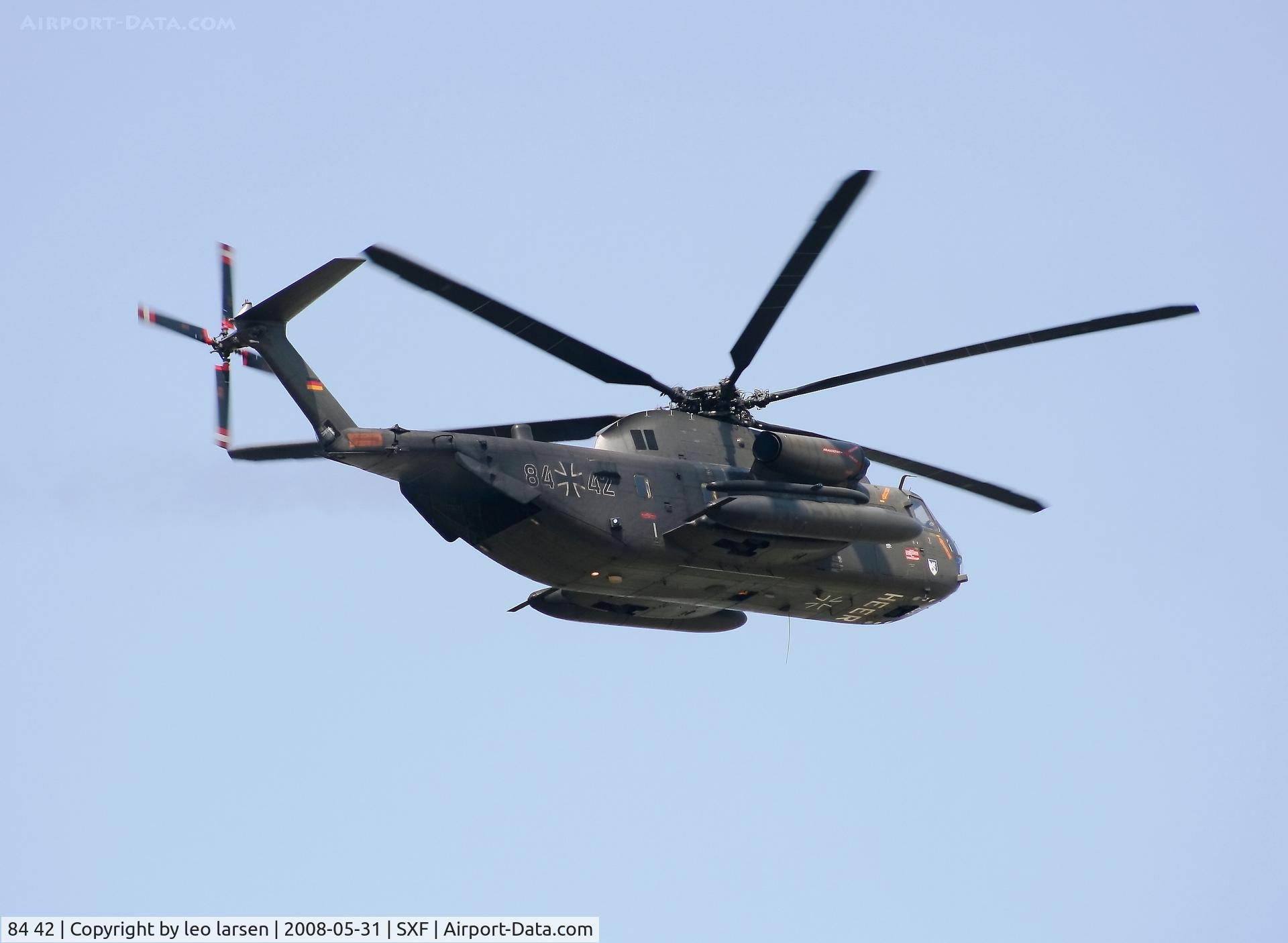 84 42, Sikorsky (VFW-Fokker) CH-53GS C/N V65-040, Berlin Air Show 31.5.2008