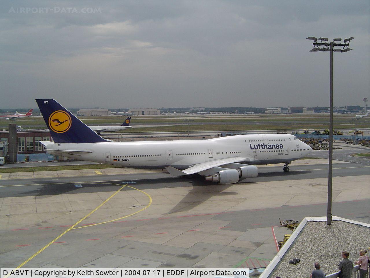 D-ABVT, 1997 Boeing 747-430 C/N 28287, Taken from Spectators terrace