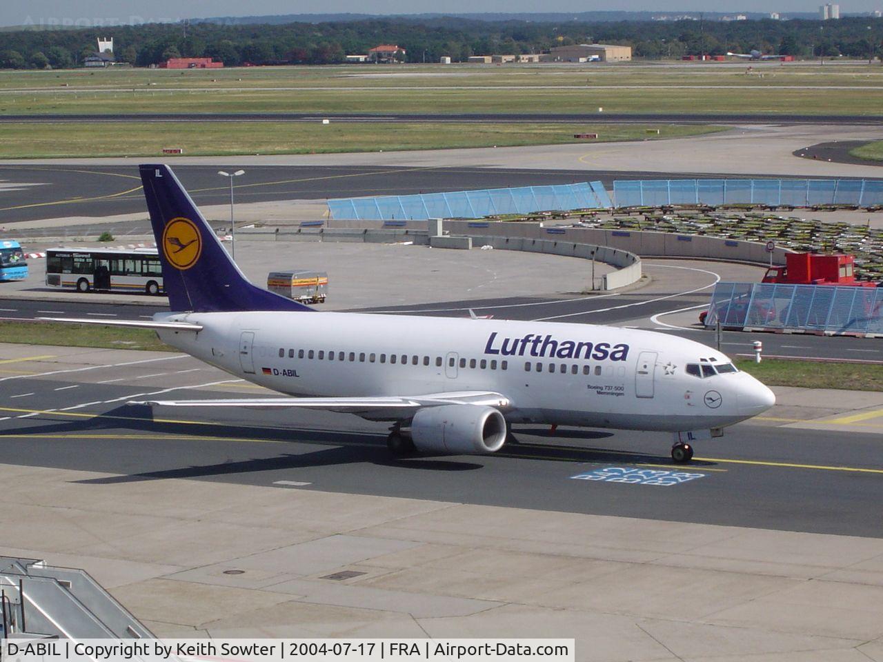D-ABIL, 1991 Boeing 737-530 C/N 24824, Taken from Spectators terrace