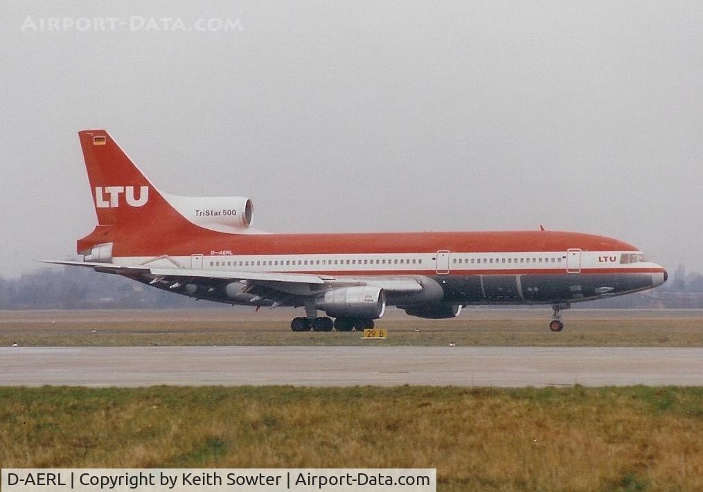 D-AERL, 1980 Lockheed L-1011-385-3 Tristar 500 C/N 193J-1196, Dusseldorf