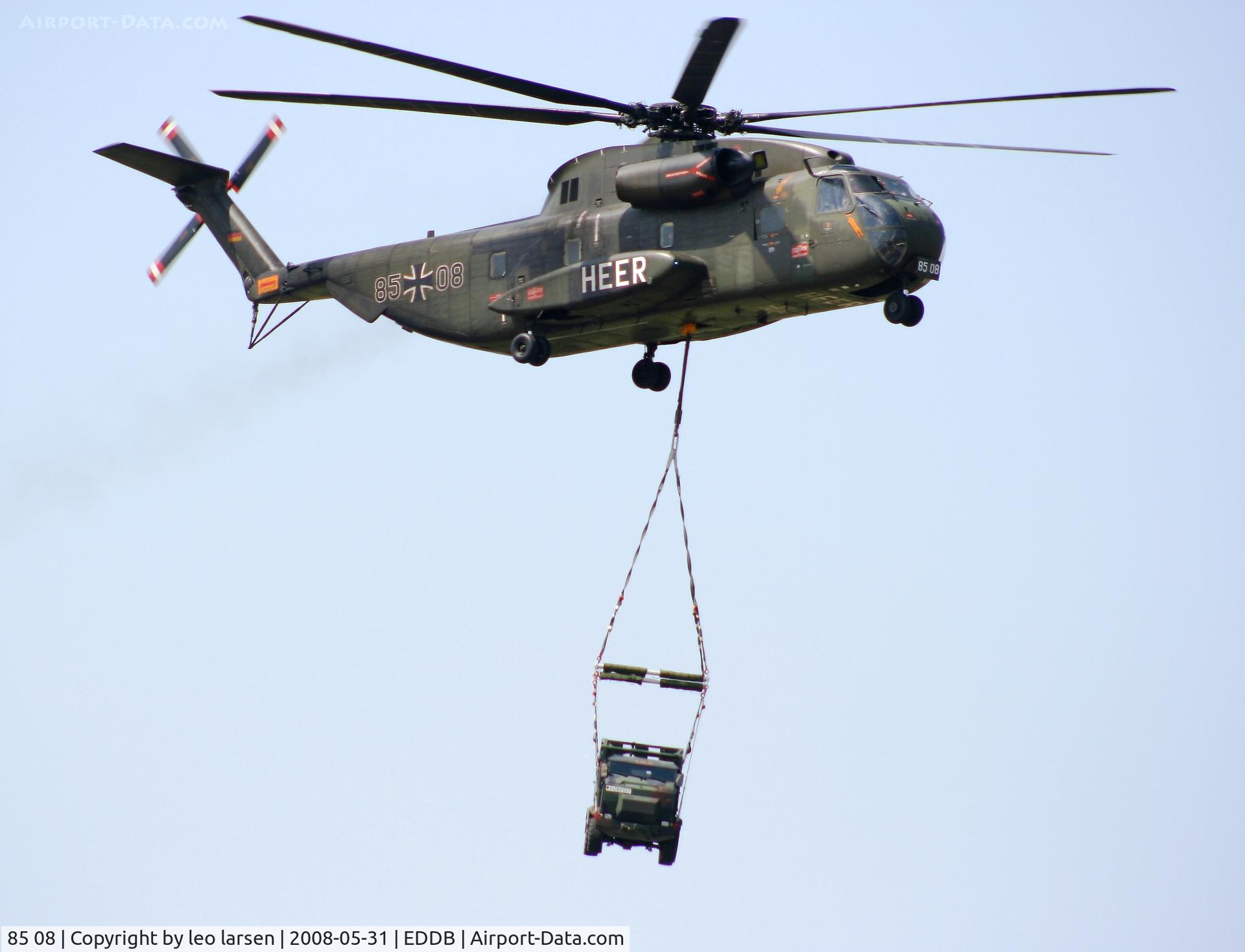 85 08, Sikorsky (VFW-Fokker) CH-53G C/N V65-106, Berlin Air Show 31.5.2008