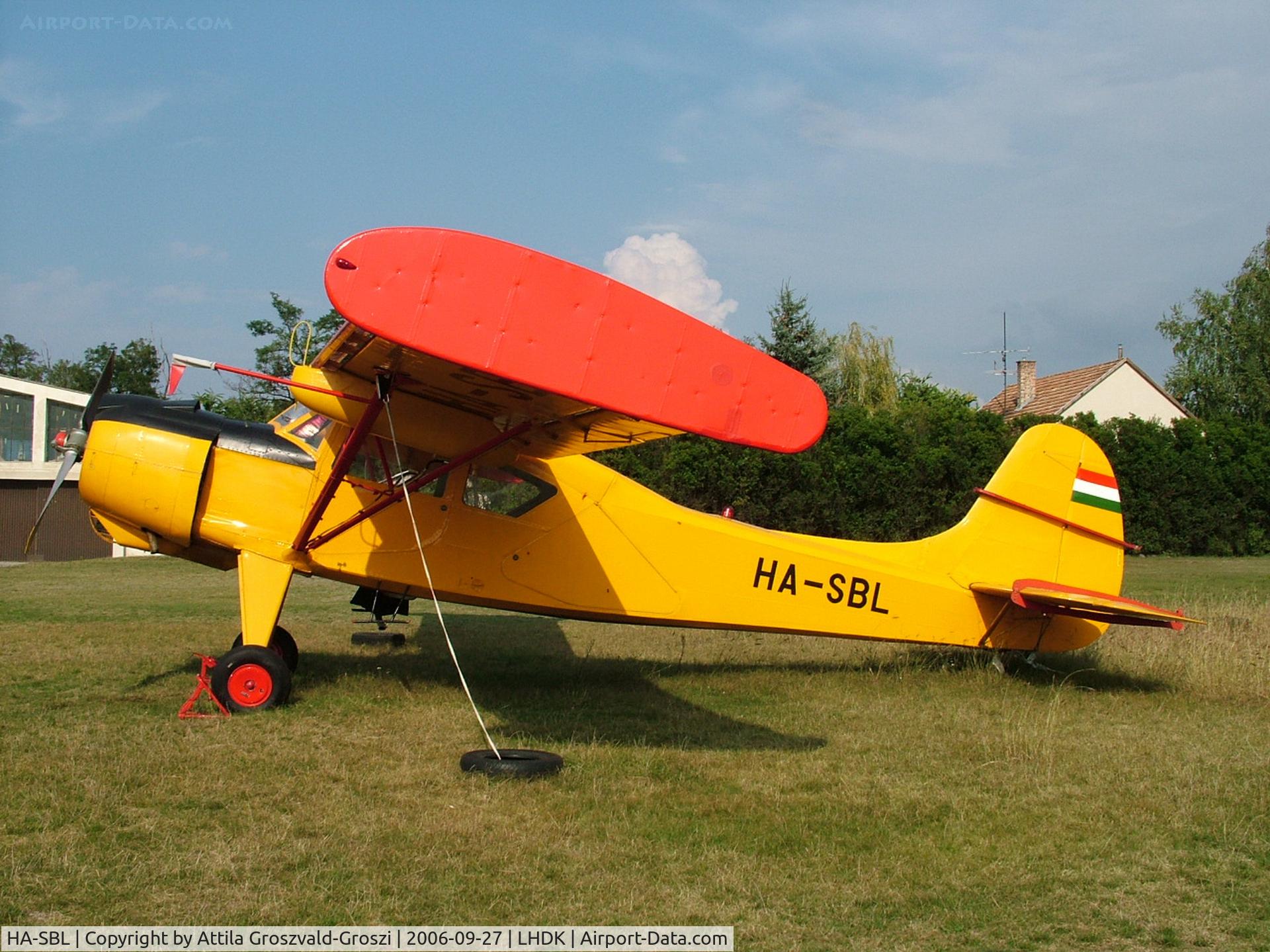 HA-SBL, 1969 PZL-Okecie PZL-101A Gawron C/N 119294, Dunakeszi Airport, Hungary