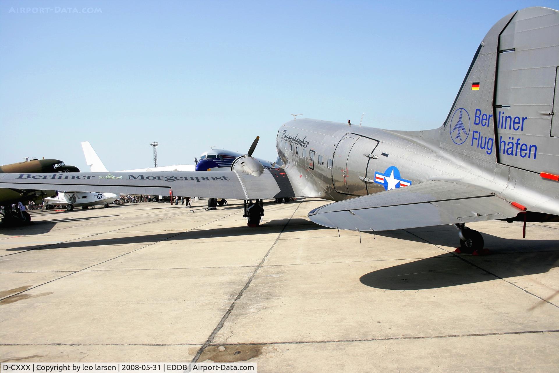 D-CXXX, 1944 Douglas C-47B Dakota 4 (DC-3) C/N 16124/32872, Berlin Air Show 31.5.2008
