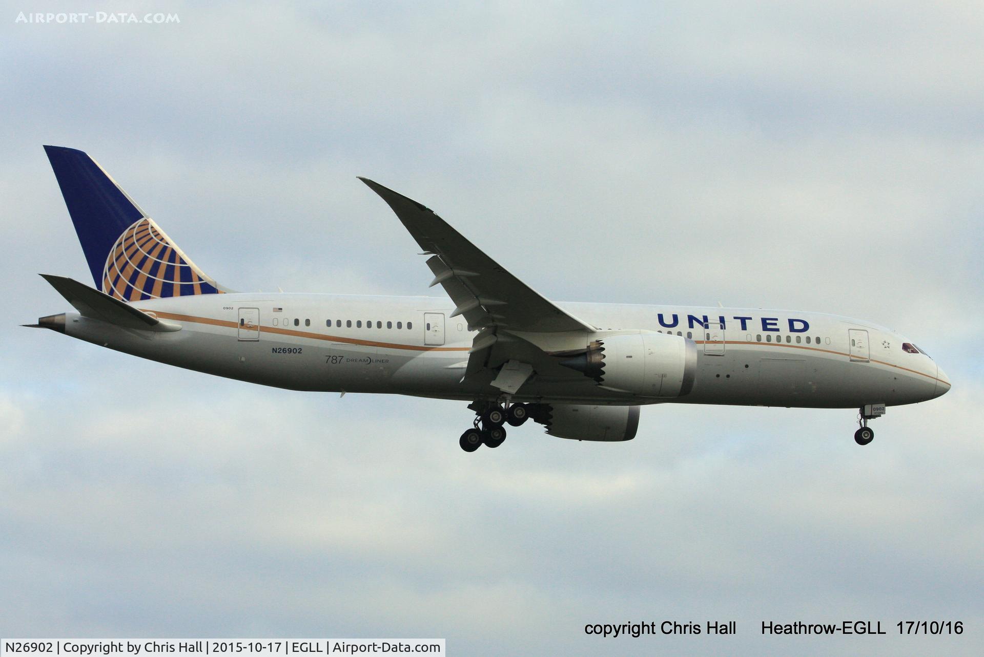 N26902, 2012 Boeing 787-8 Dreamliner C/N 34822, United