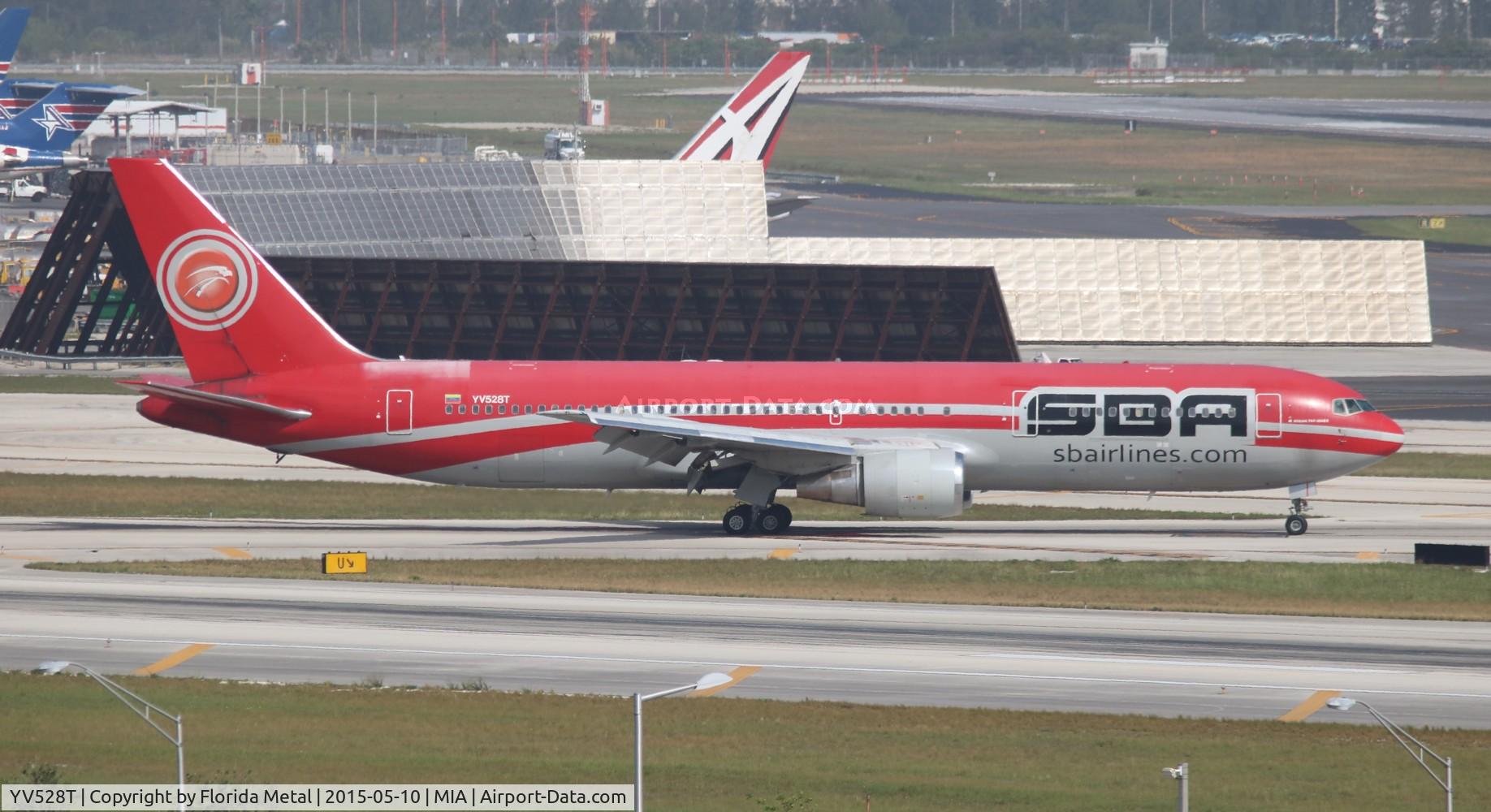 YV528T, Boeing 767-300/ER C/N 24349, Santa Barbara
