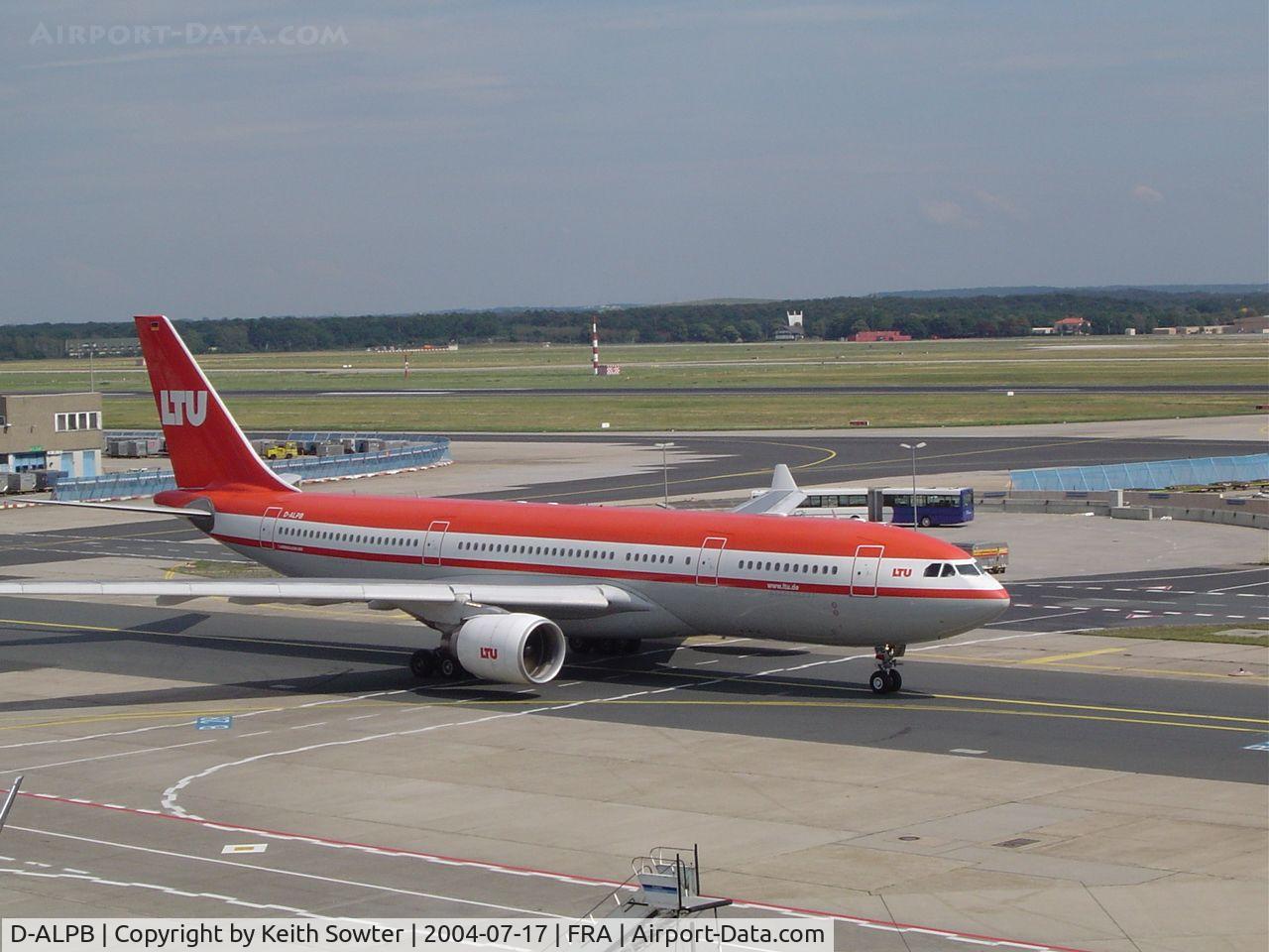 D-ALPB, 2001 Airbus A330-223 C/N 0432, Taken from Spectators Terrace