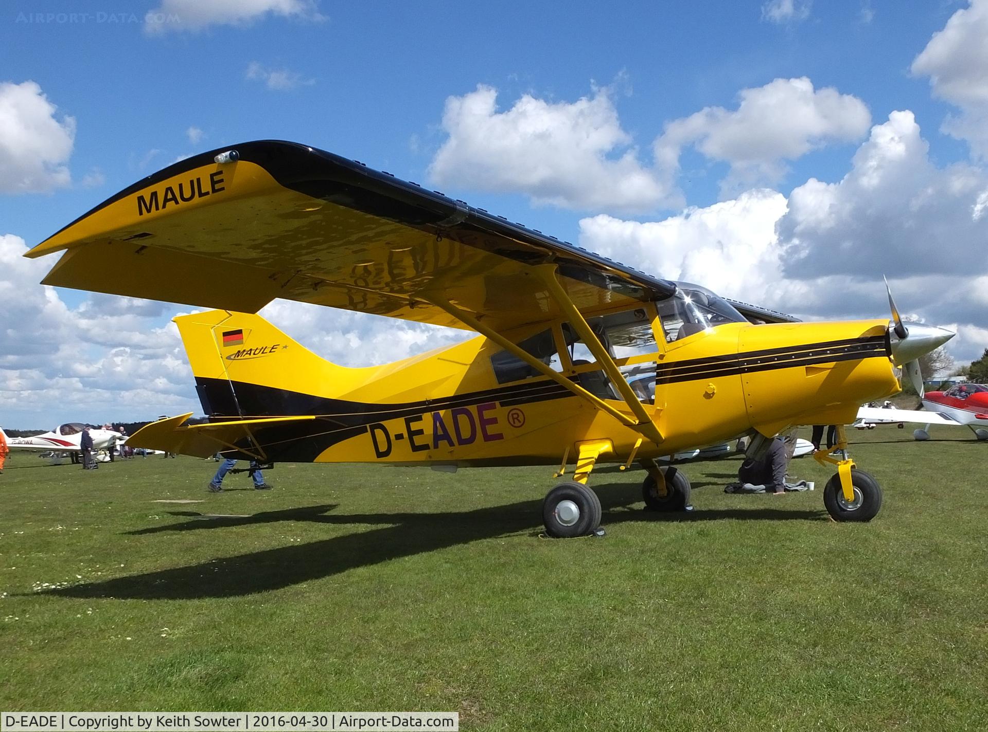 D-EADE, Maule MXT-7-180 Star Rocket C/N 14114C, Popham Visitor