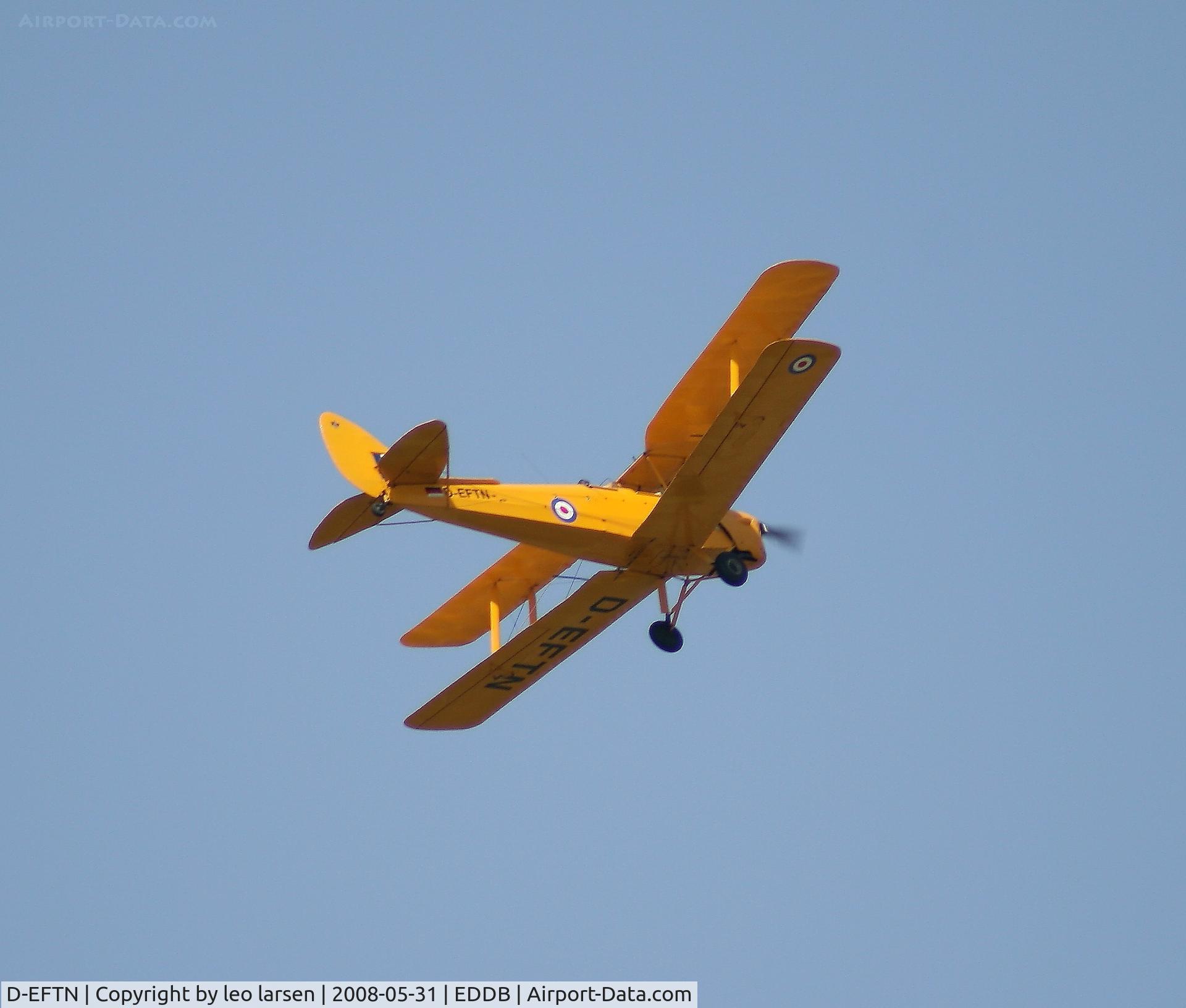 D-EFTN, 1941 De Havilland DH-82A Tiger Moth II C/N 84764, Berlin Air Show 31.5.2008
