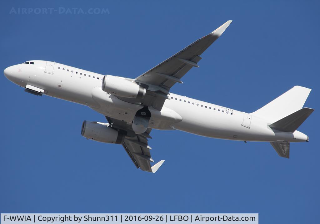 F-WWIA, 2016 Airbus A320-232 C/N 7356, C/n 7356 - To be B-22322