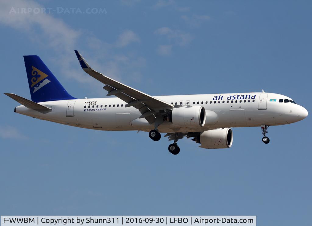 F-WWBM, 2016 Airbus A320-271N C/N 7124, C/n 7124 - To be P4-KBH