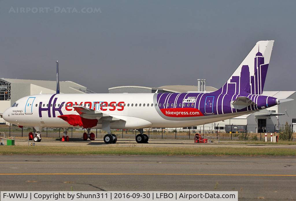 F-WWIJ, 2016 Airbus A320-271N C/N 7209, C/n 7209 - To be B-LCL
