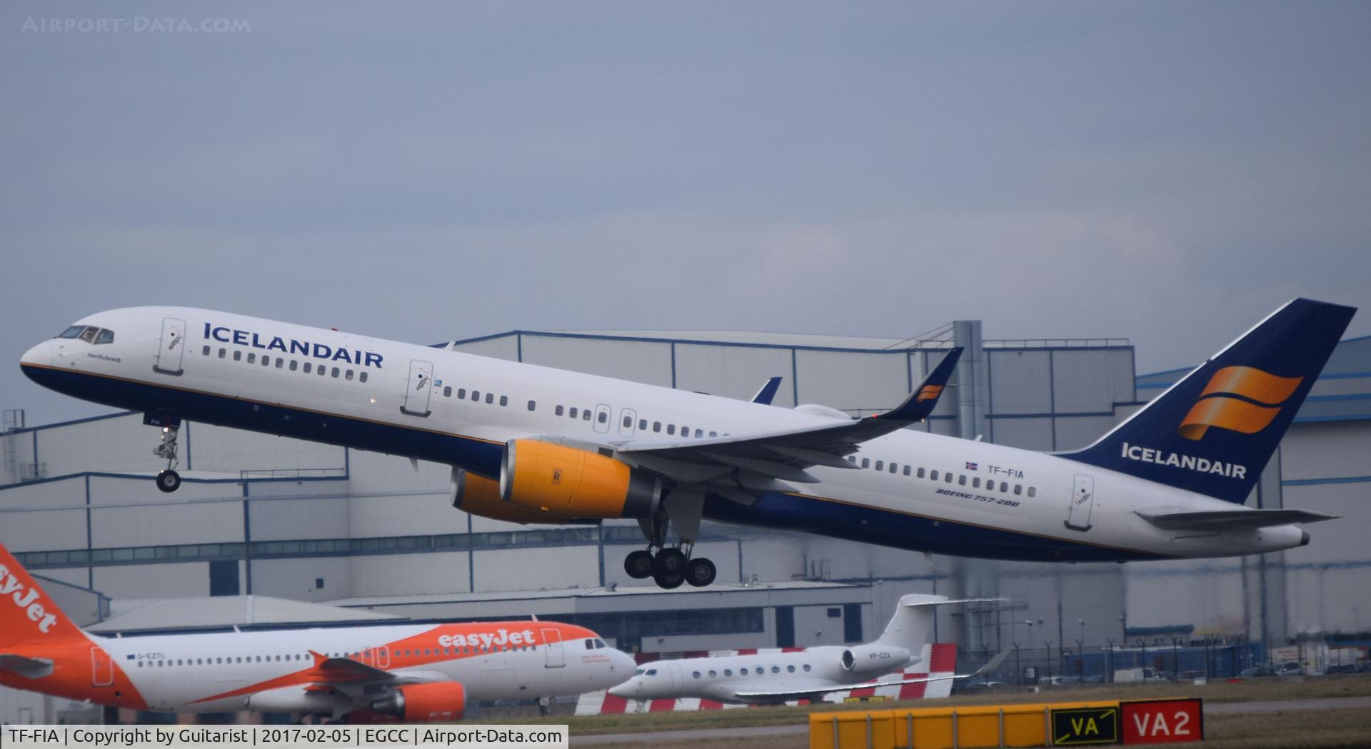 TF-FIA, 2000 Boeing 757-256 C/N 29310, At Manchester