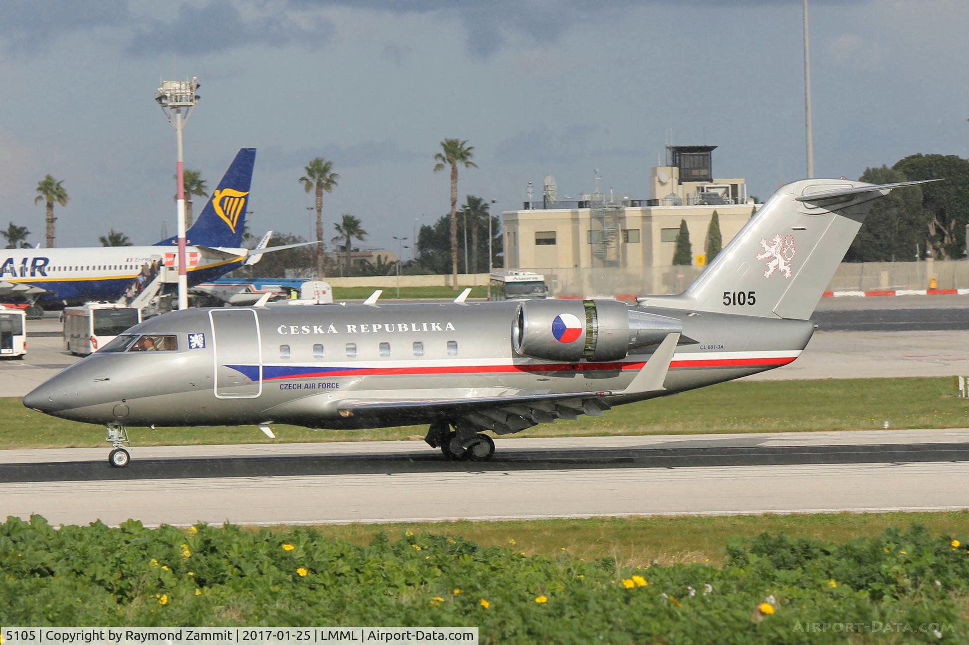 5105, 1999 Bombardier Challenger 601-3A (CL-600-2B16) C/N 5105, Canadair CL-600 Challenger 601 5105 Czech Air Force