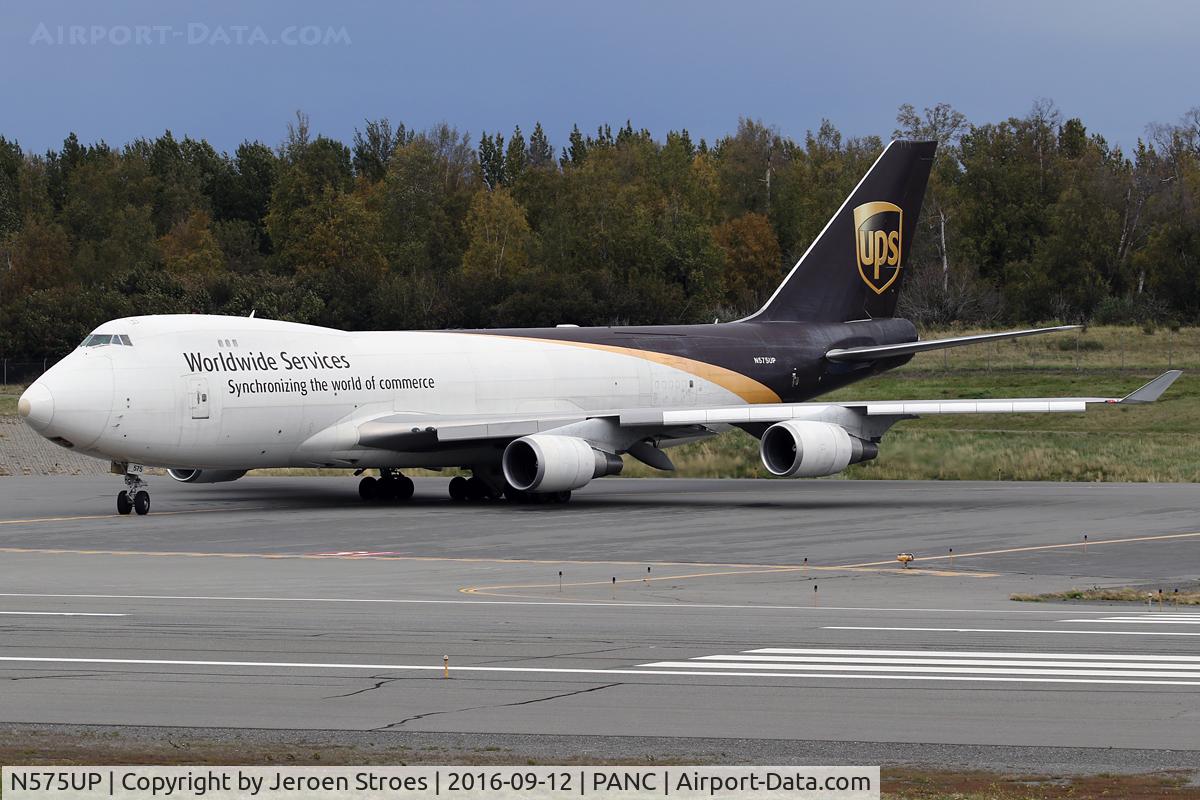 N575UP, 2008 Boeing 747-44AF C/N 35664, panc