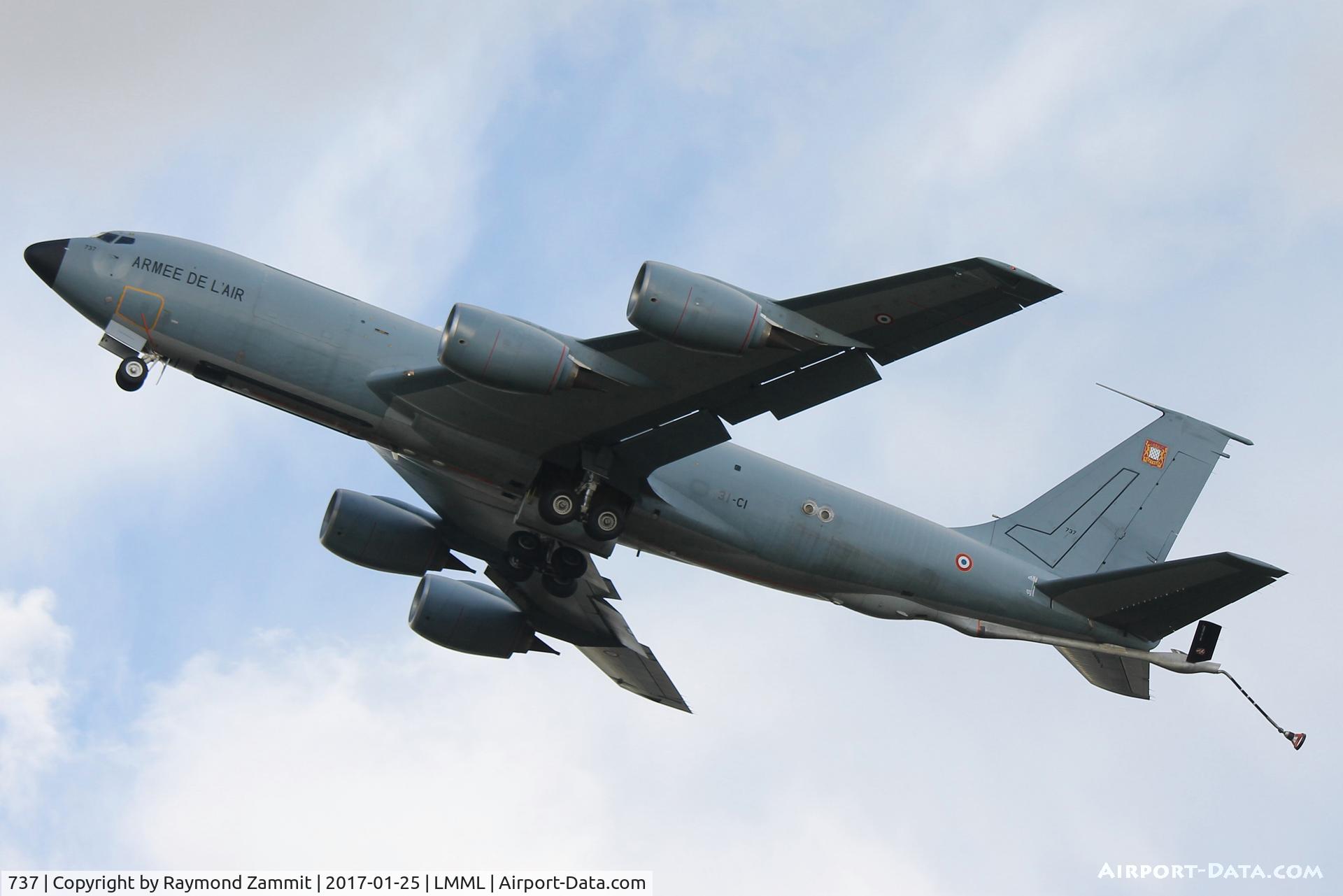 737, 1964 Boeing C-135FR Stratotanker C/N 18697, Boeing C-135FR Stratotanker 737/31-CI French Air Force