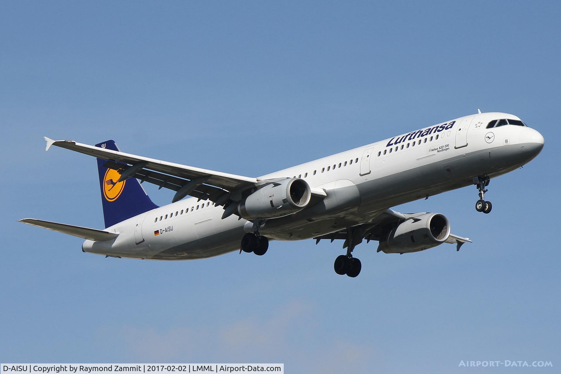 D-AISU, 2009 Airbus A321-231 C/N 4016, A321 D-AISU Lufthansa