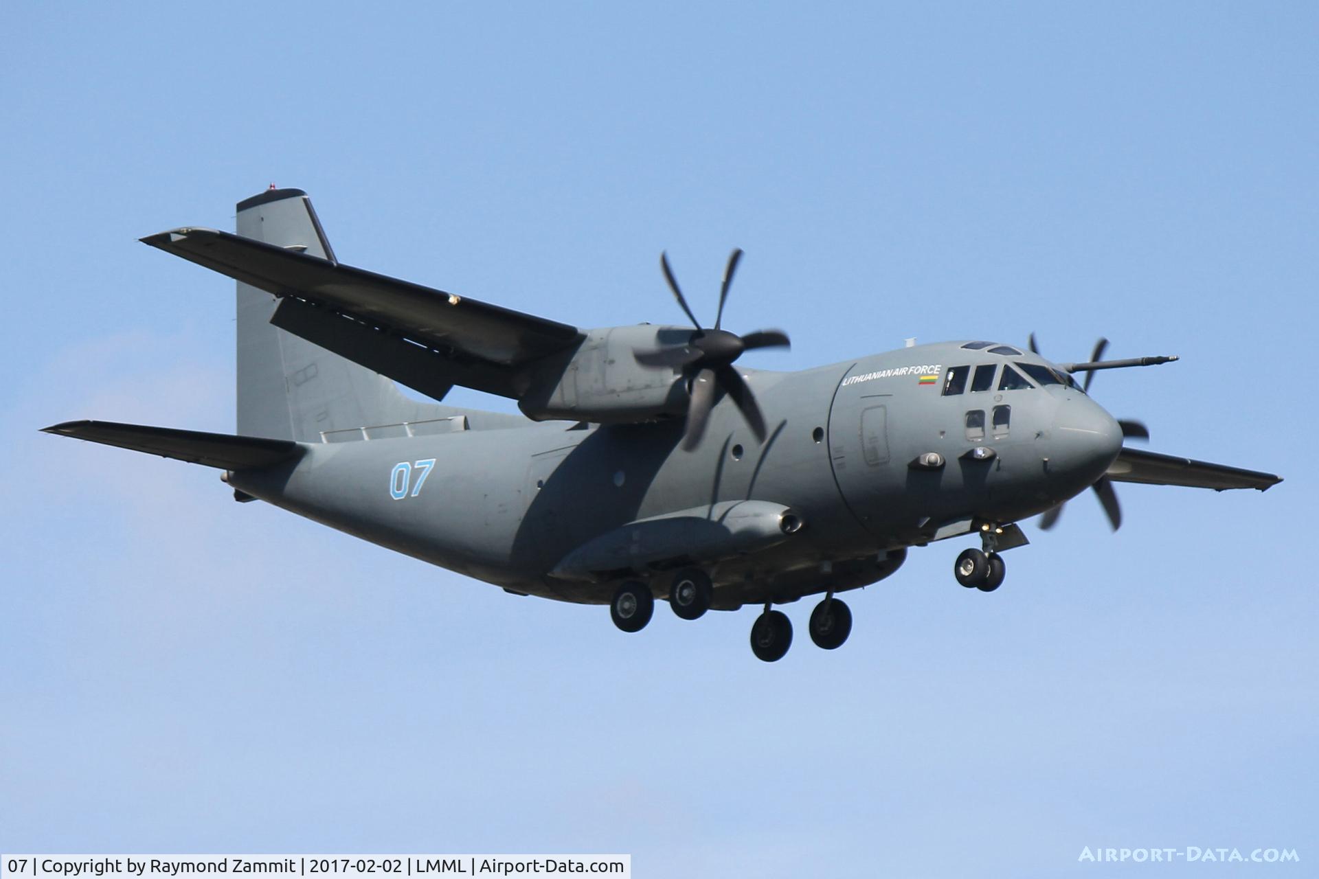 07, 2008 Alenia C-27J Spartan C/N 4139, Alenia C-27J Spartan 07 Lithuanian Air Force