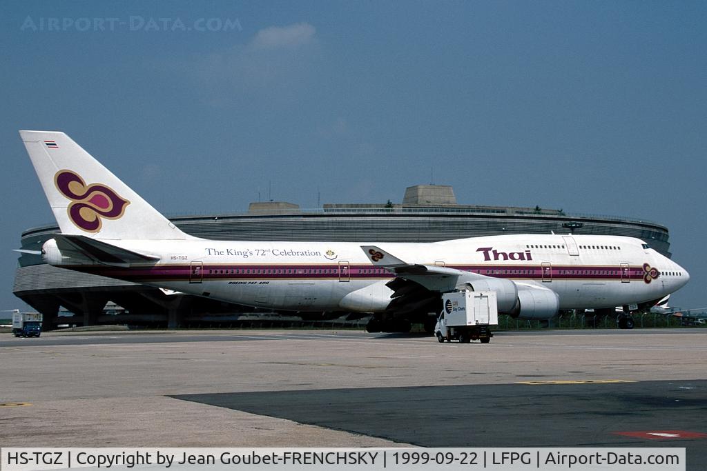 HS-TGZ, 1999 Boeing 747-4D7 C/N 28706, 